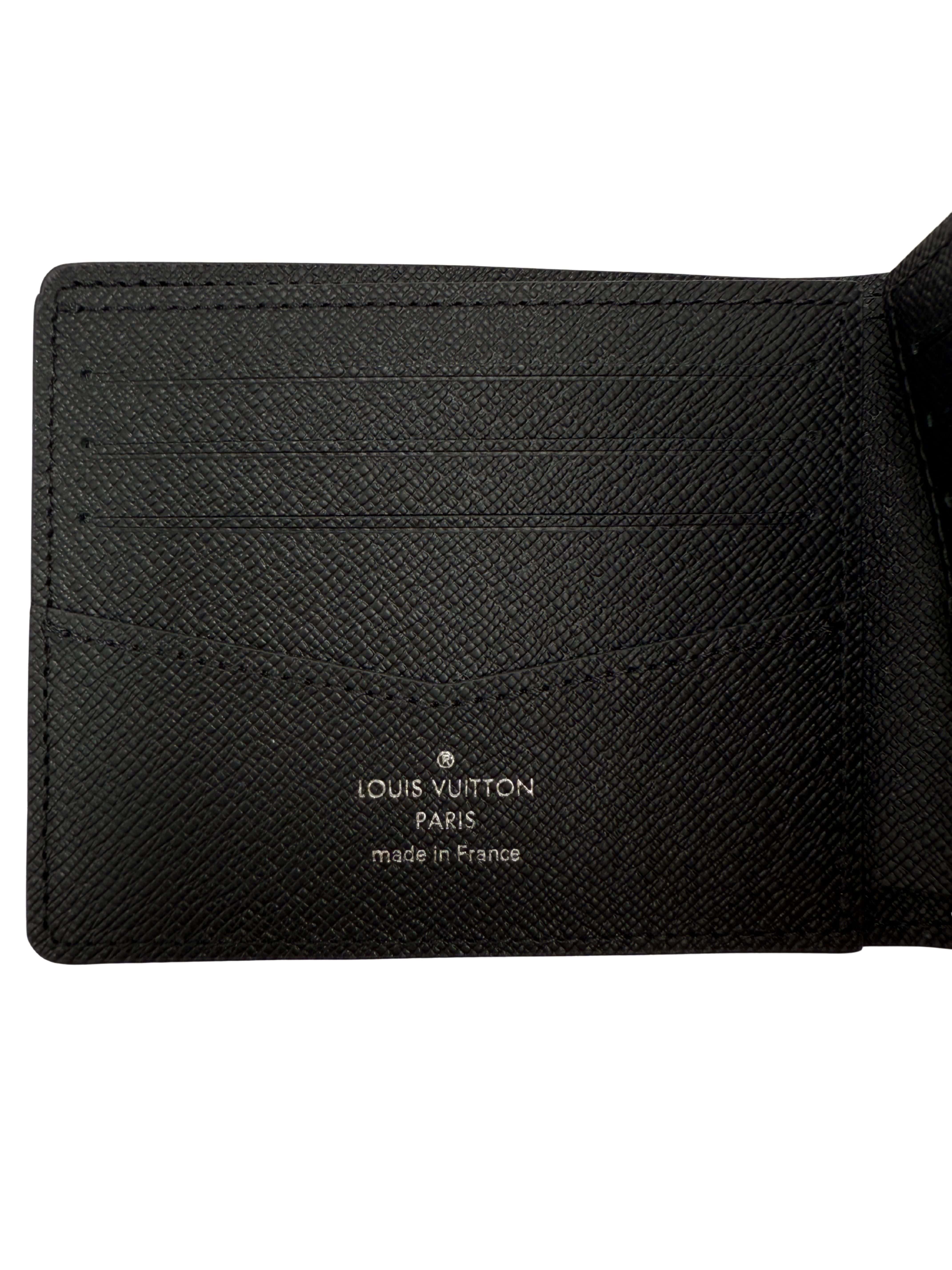 Louis Vuitton Slender Monogram Wallet - Black (Unused) Louis Vuitton