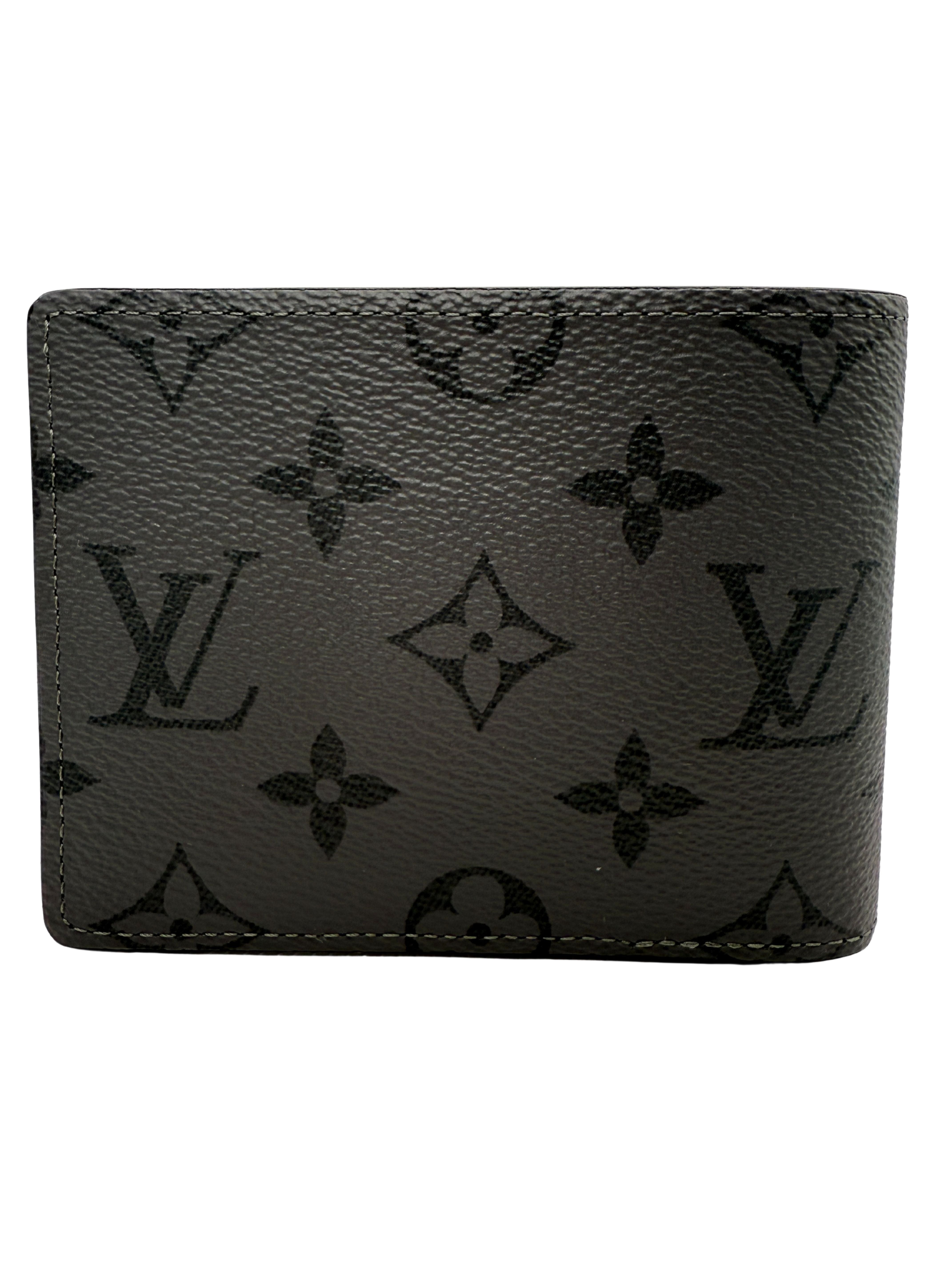 Louis Vuitton Slender Monogram Wallet - Grey (Unused)