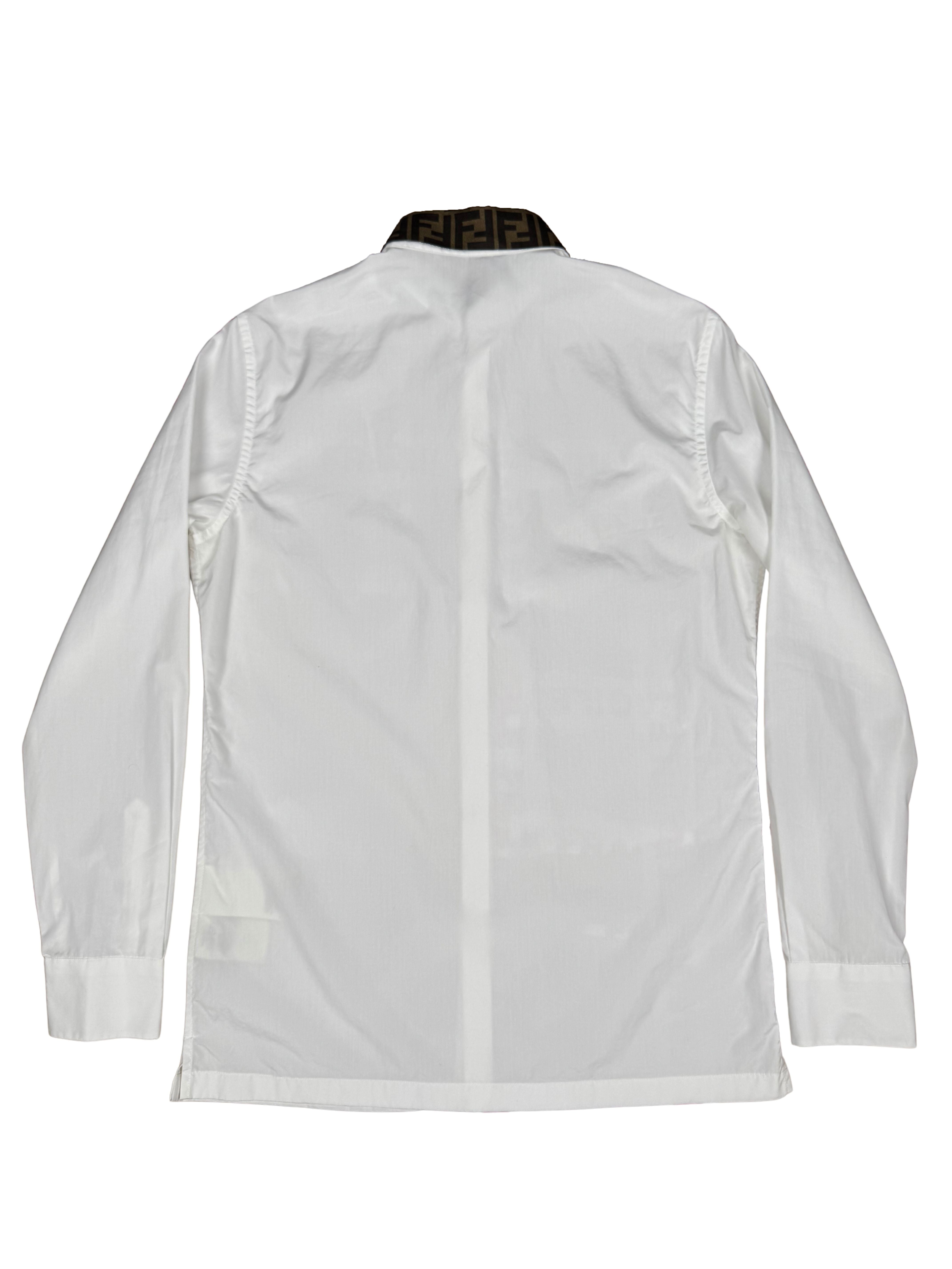 Fendi FF Collar Shirt - White (Unused) Fendi