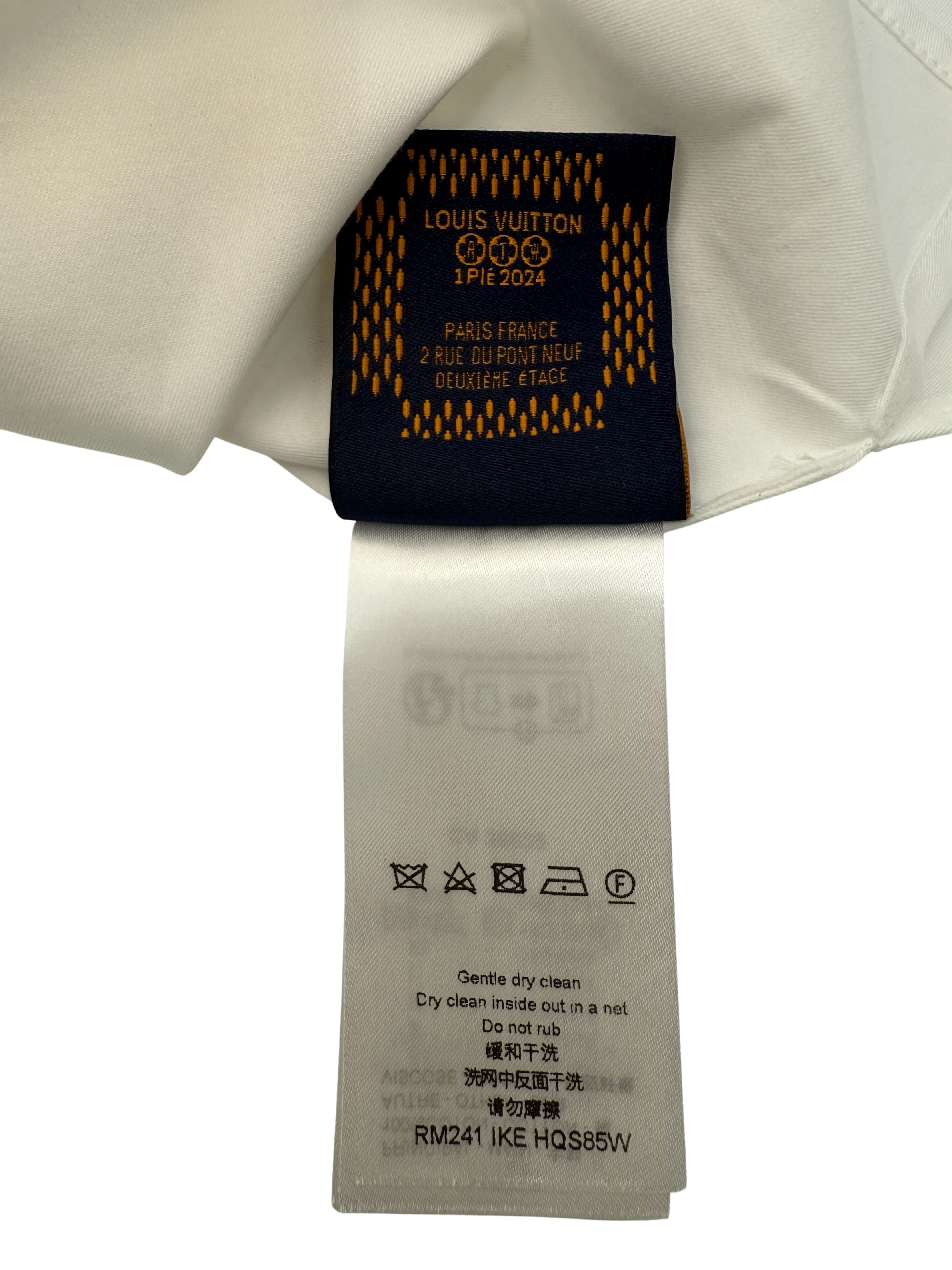 Louis Vuitton Rue du Pont Neuf Shirt - White (Unused)
