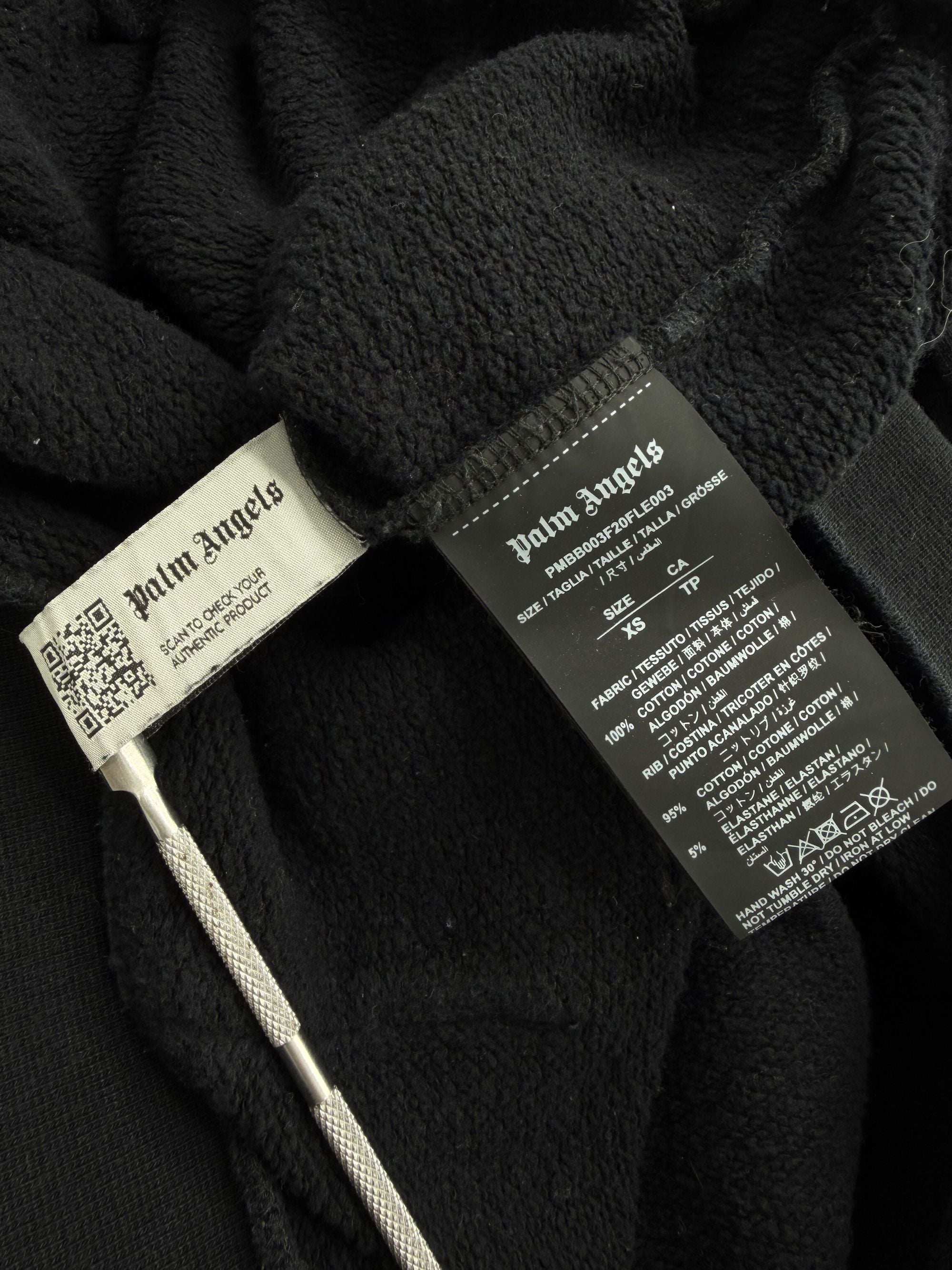 Palm Angels Spray London Hoodie - Black Palm Angels