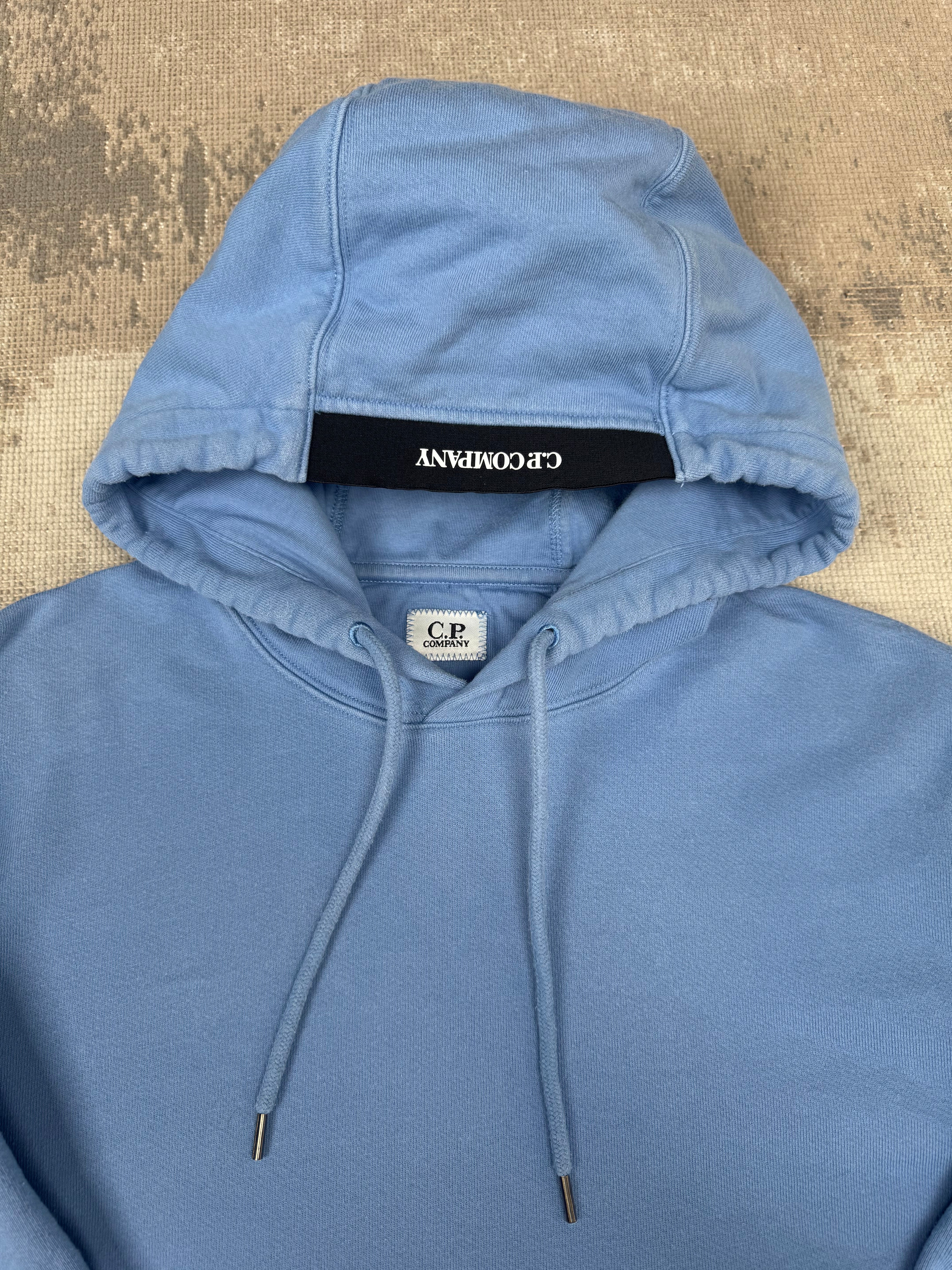 C.P. Company Goggle Hoodie - Blue C.P. Company