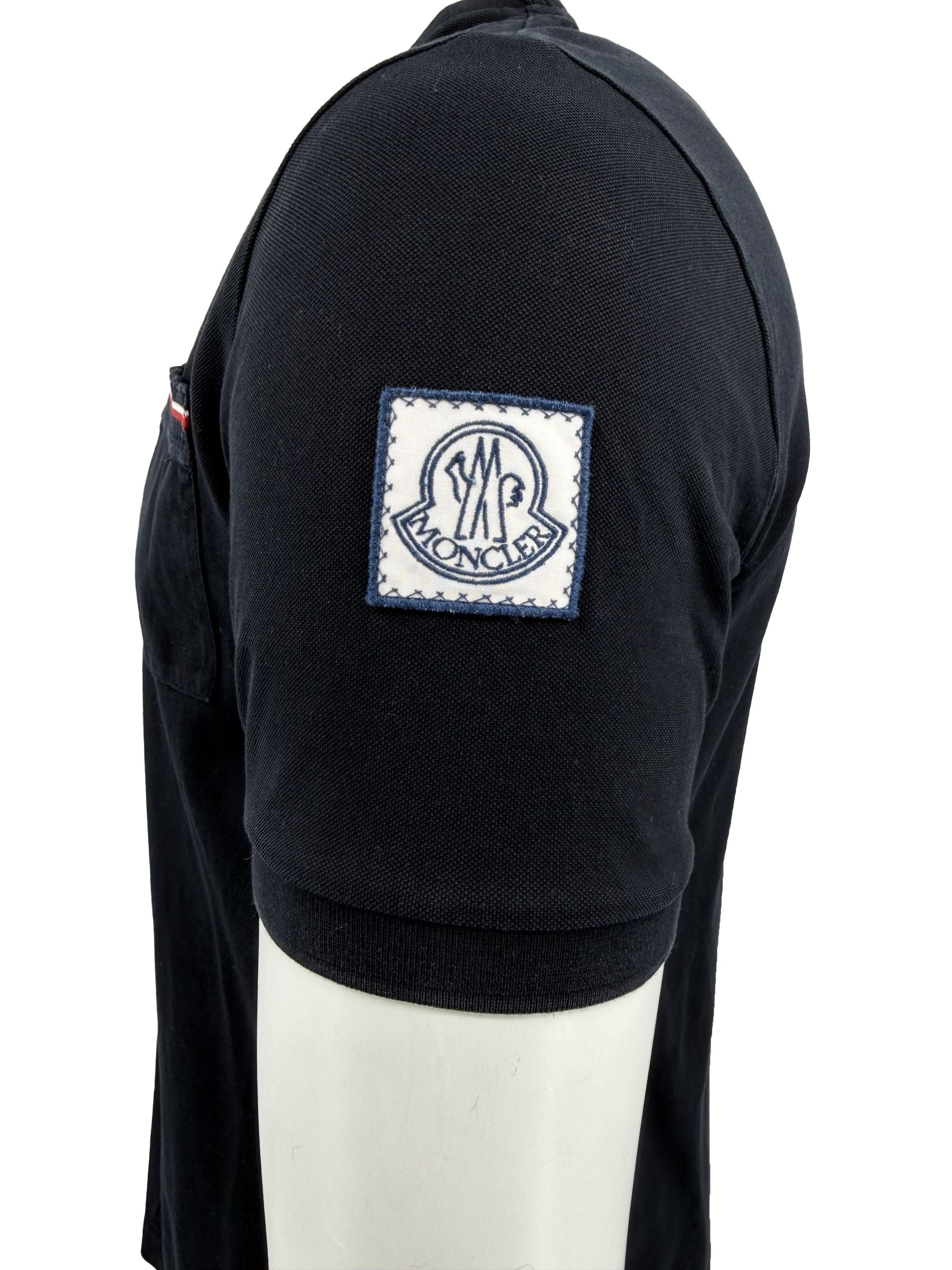 Moncler Gamme Bleu Pique T-Shirt - Navy Moncler
