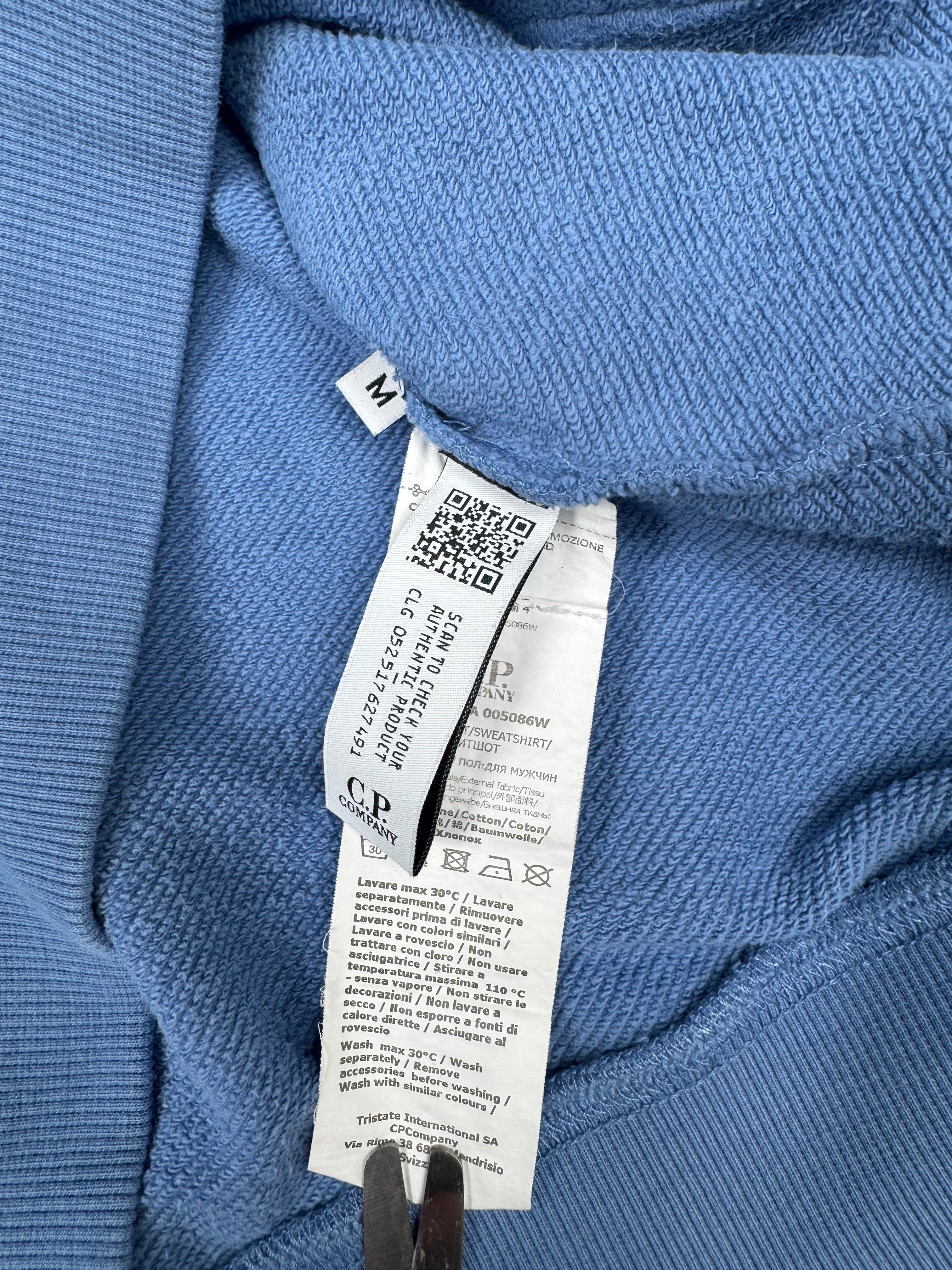 C.P. Company Goggle Hoodie - Blue C.P. Company