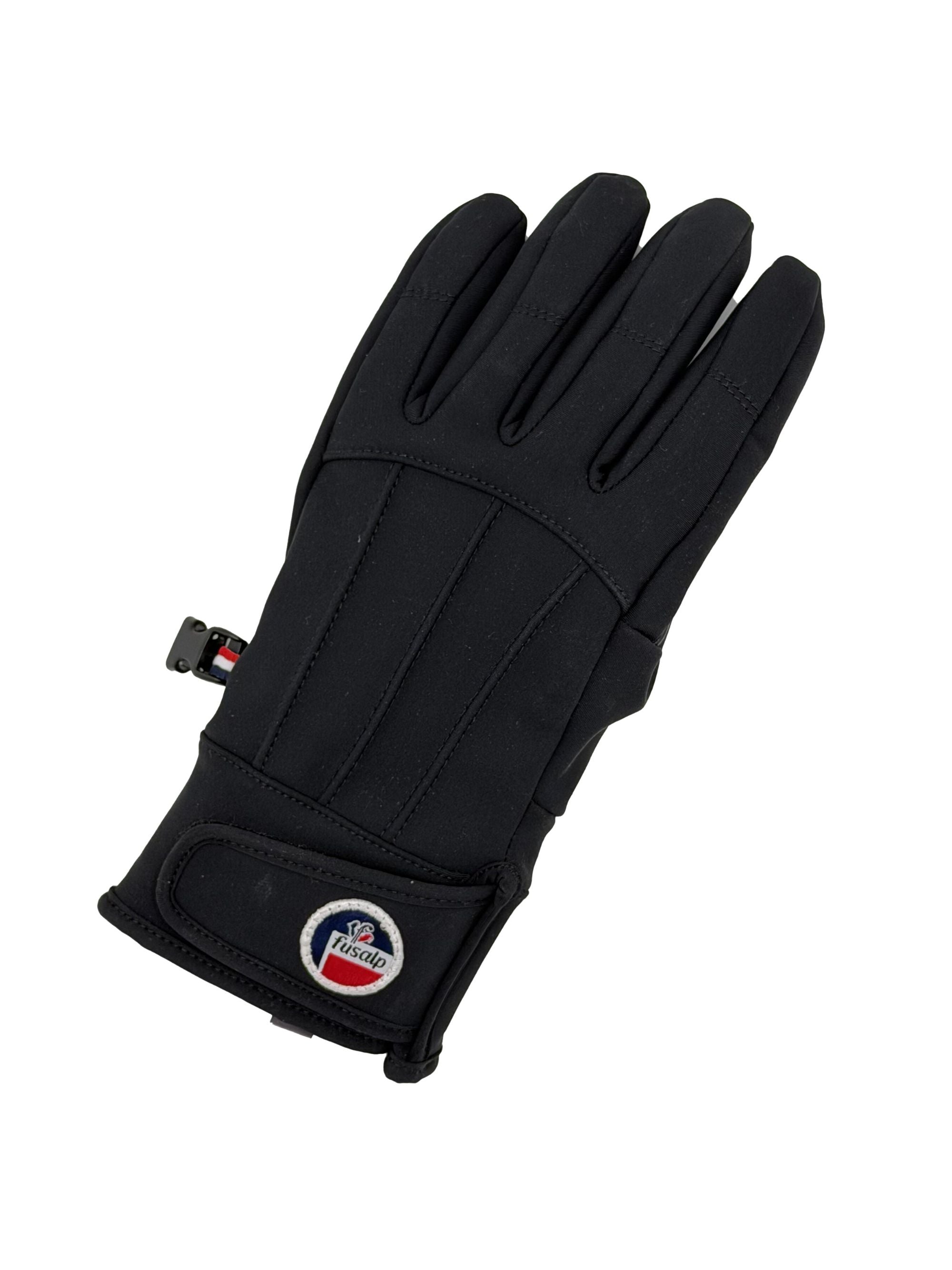 Fusalp Glacier M Ski Gloves - Black Fusalp