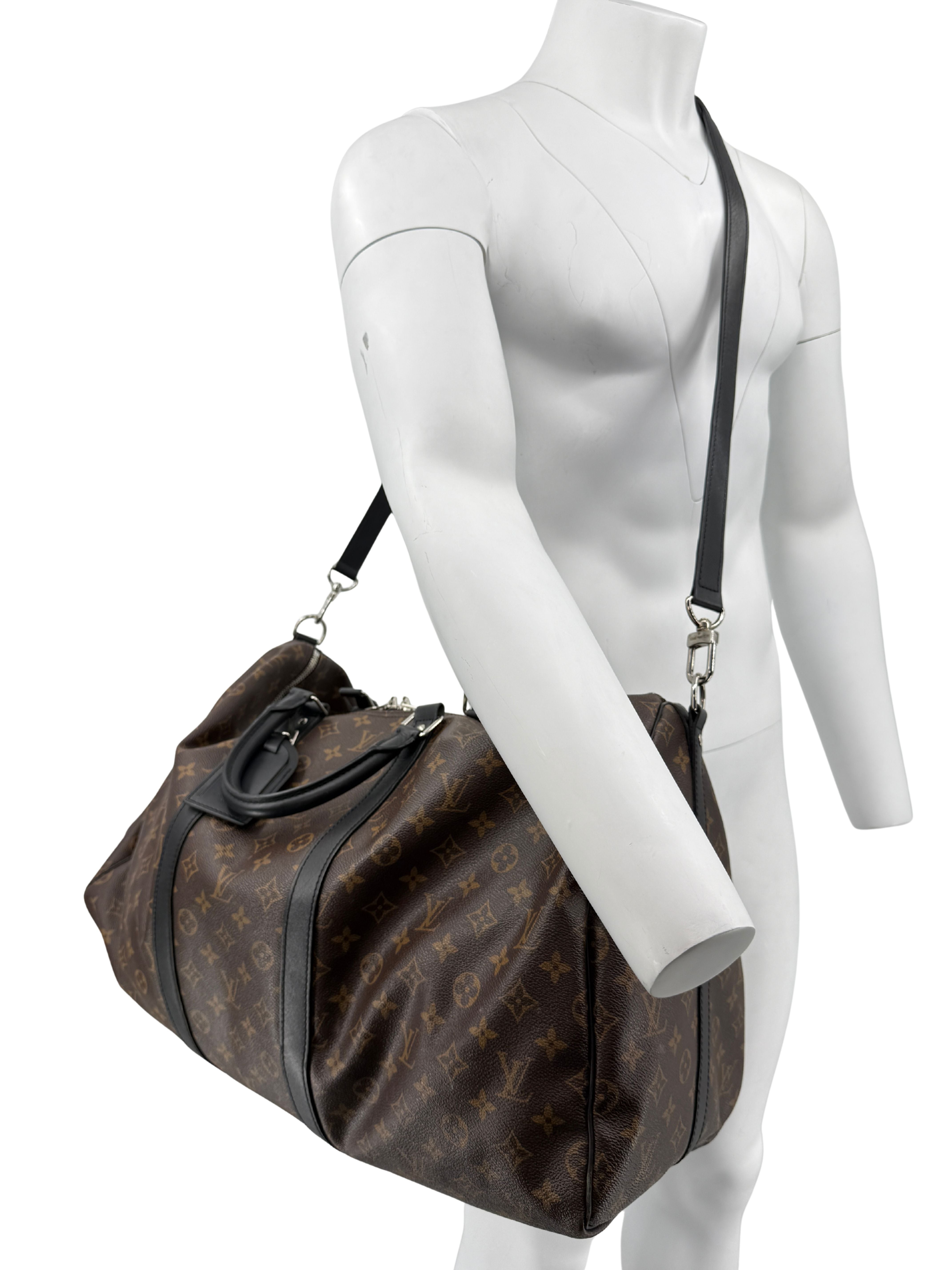 Louis Vuitton Keepall 55 Monogram - Brown Louis Vuitton