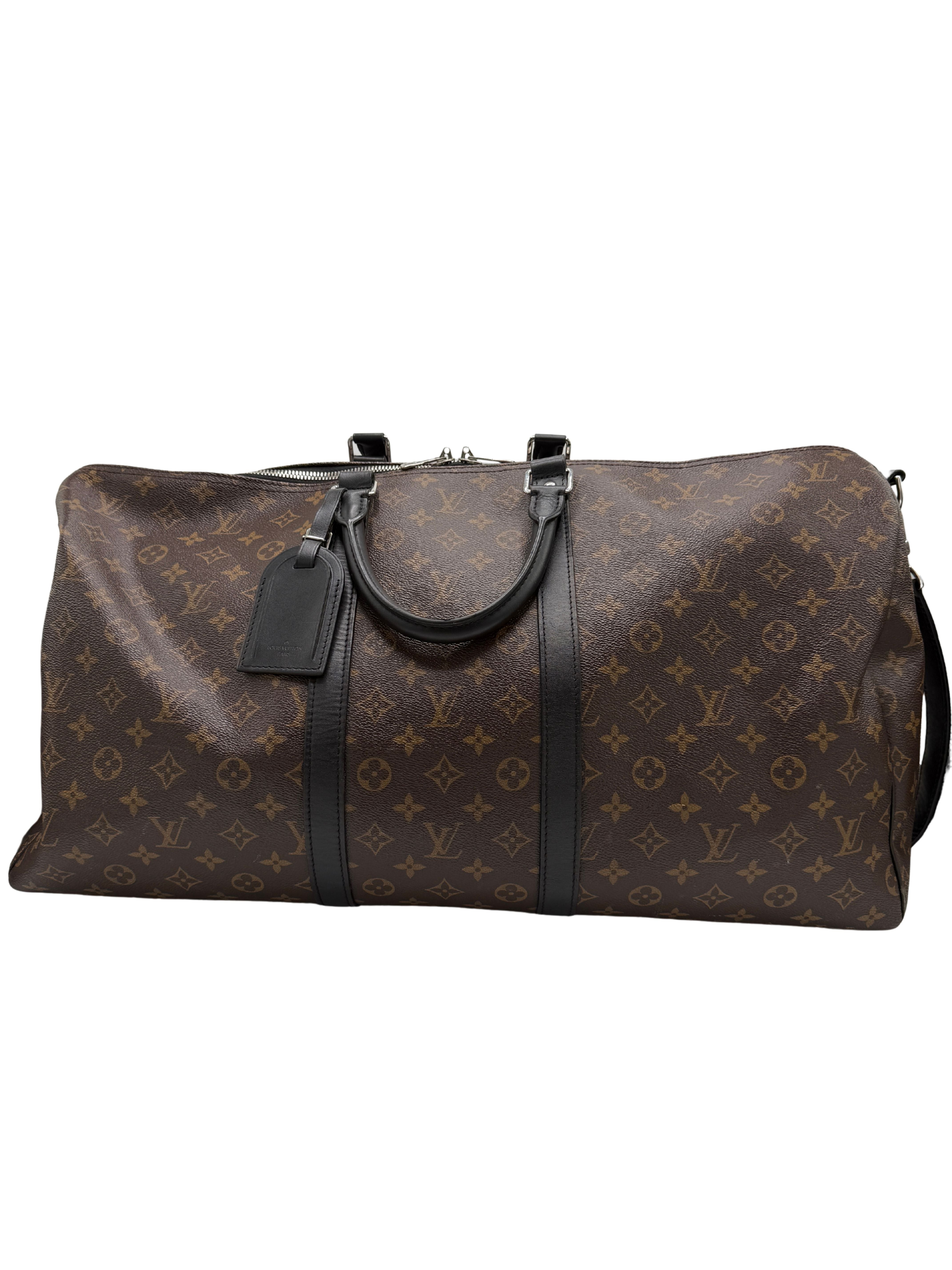 Louis Vuitton Keepall 55 Monogram - Brown Louis Vuitton