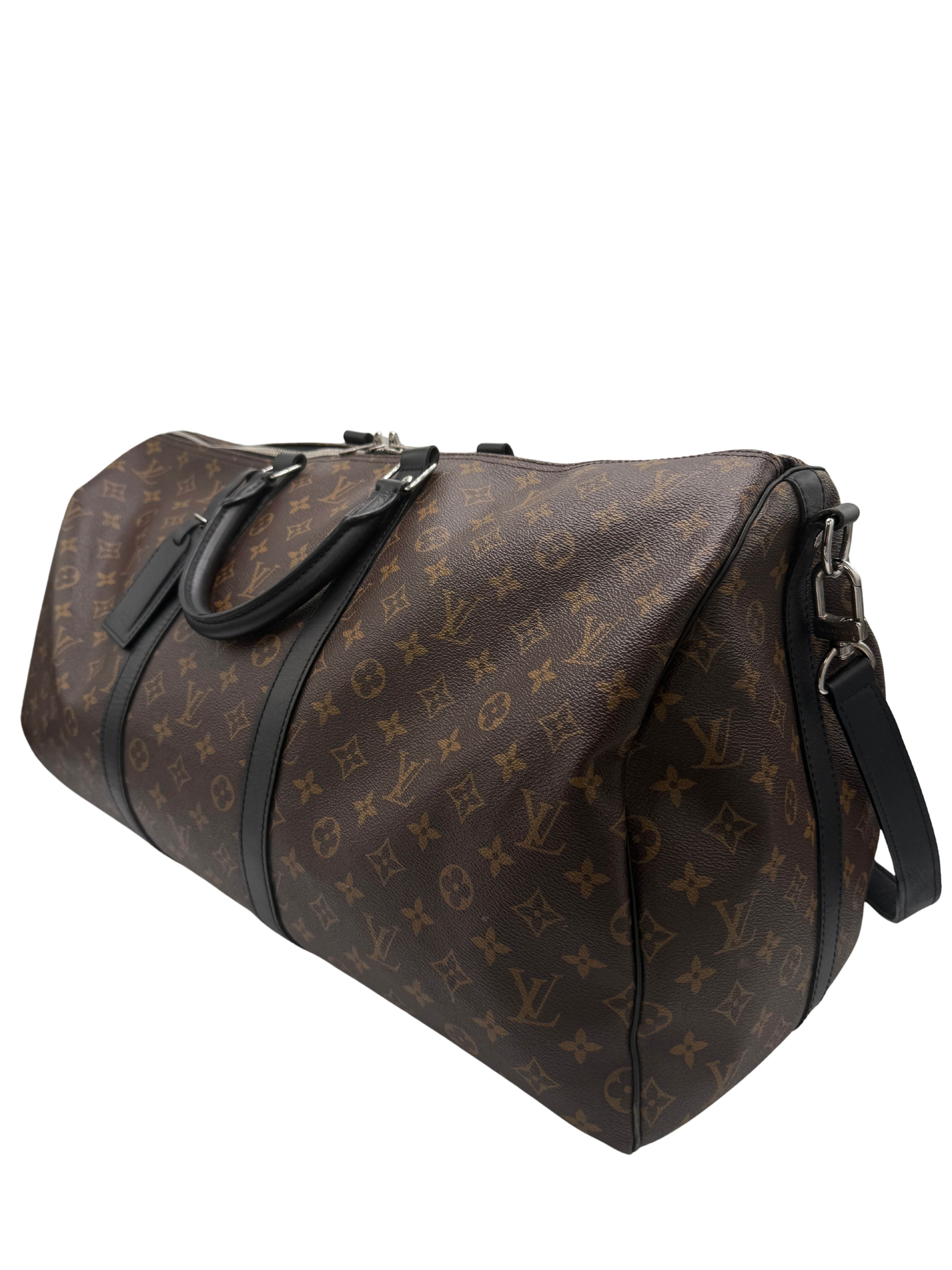 Louis Vuitton Keepall 55 Monogram - Brown Louis Vuitton
