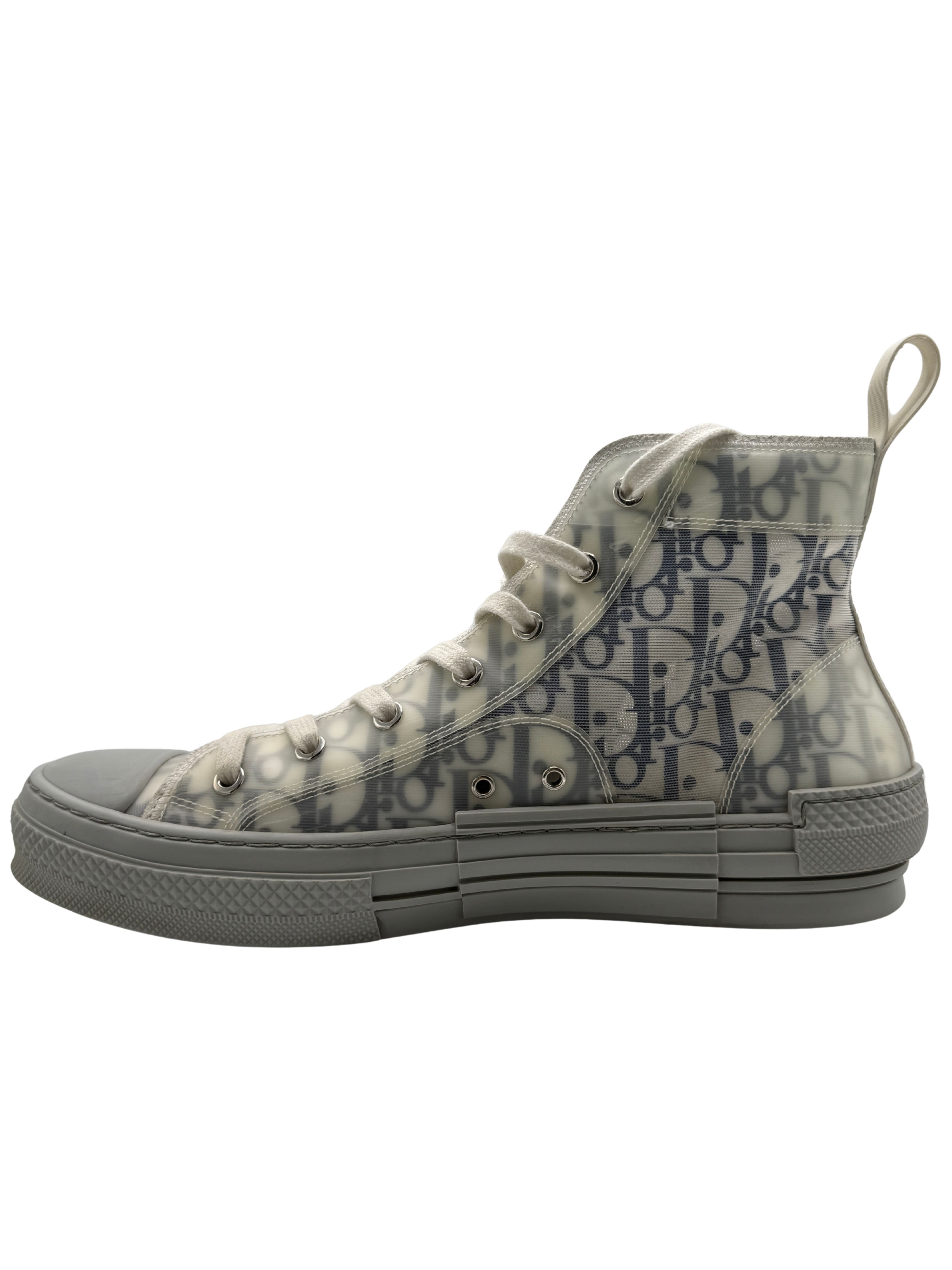 Dior B23 High Dior Oblique - Blue Grey