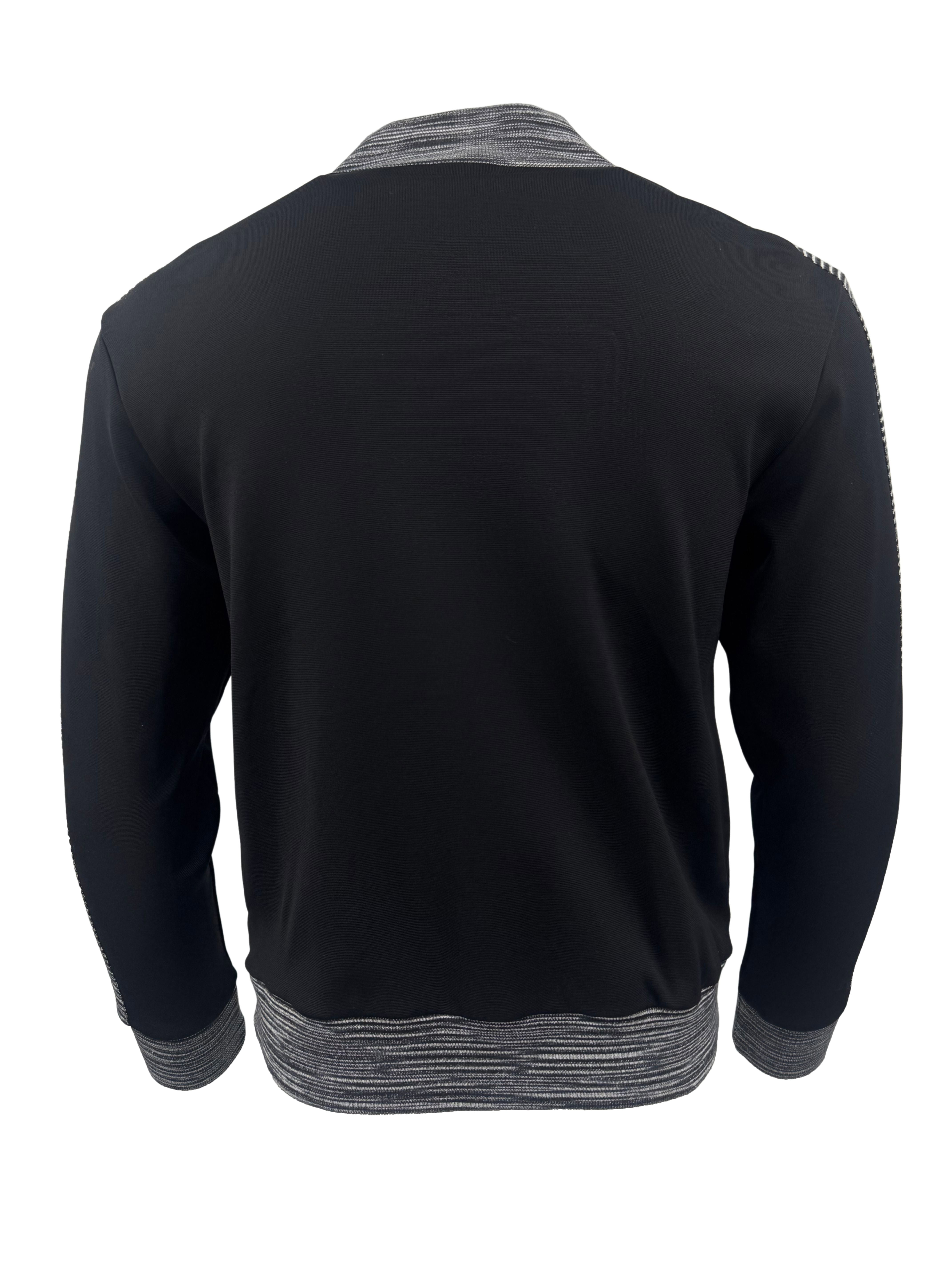 Missoni Stripe Track Jacket - Black Missoni