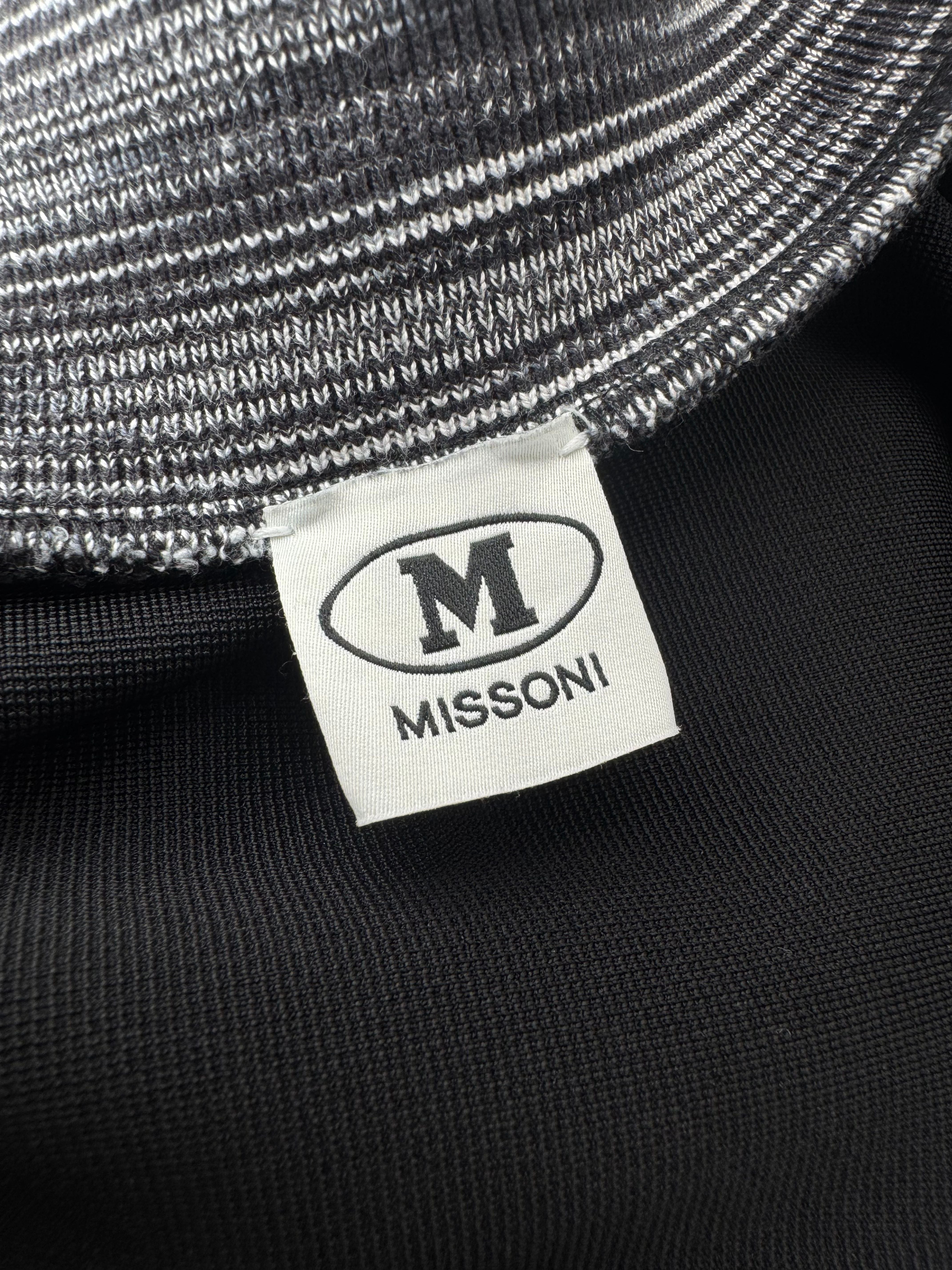 Missoni Stripe Track Jacket - Black Missoni