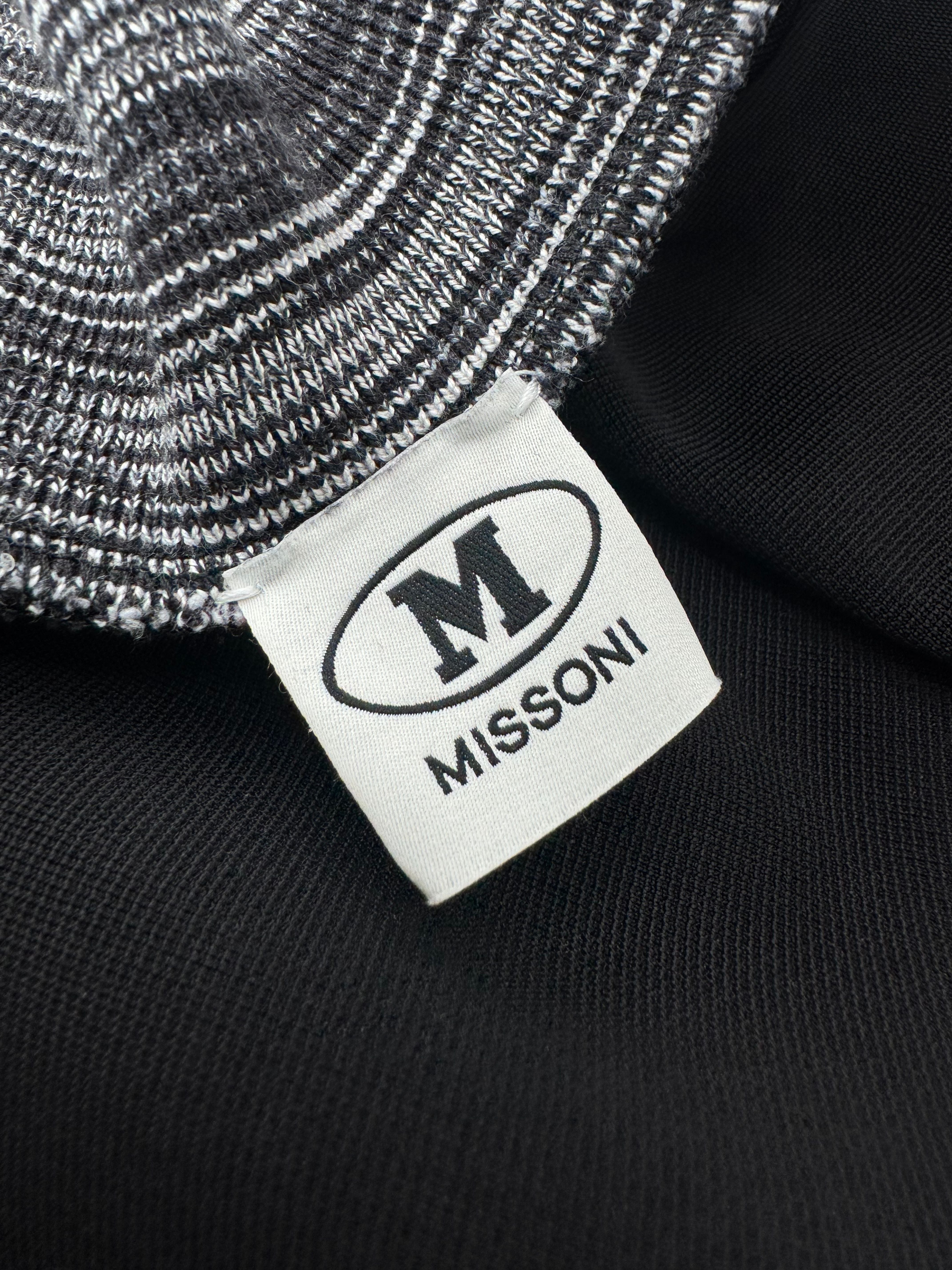 Missoni Stripe Track Jacket - Black Missoni