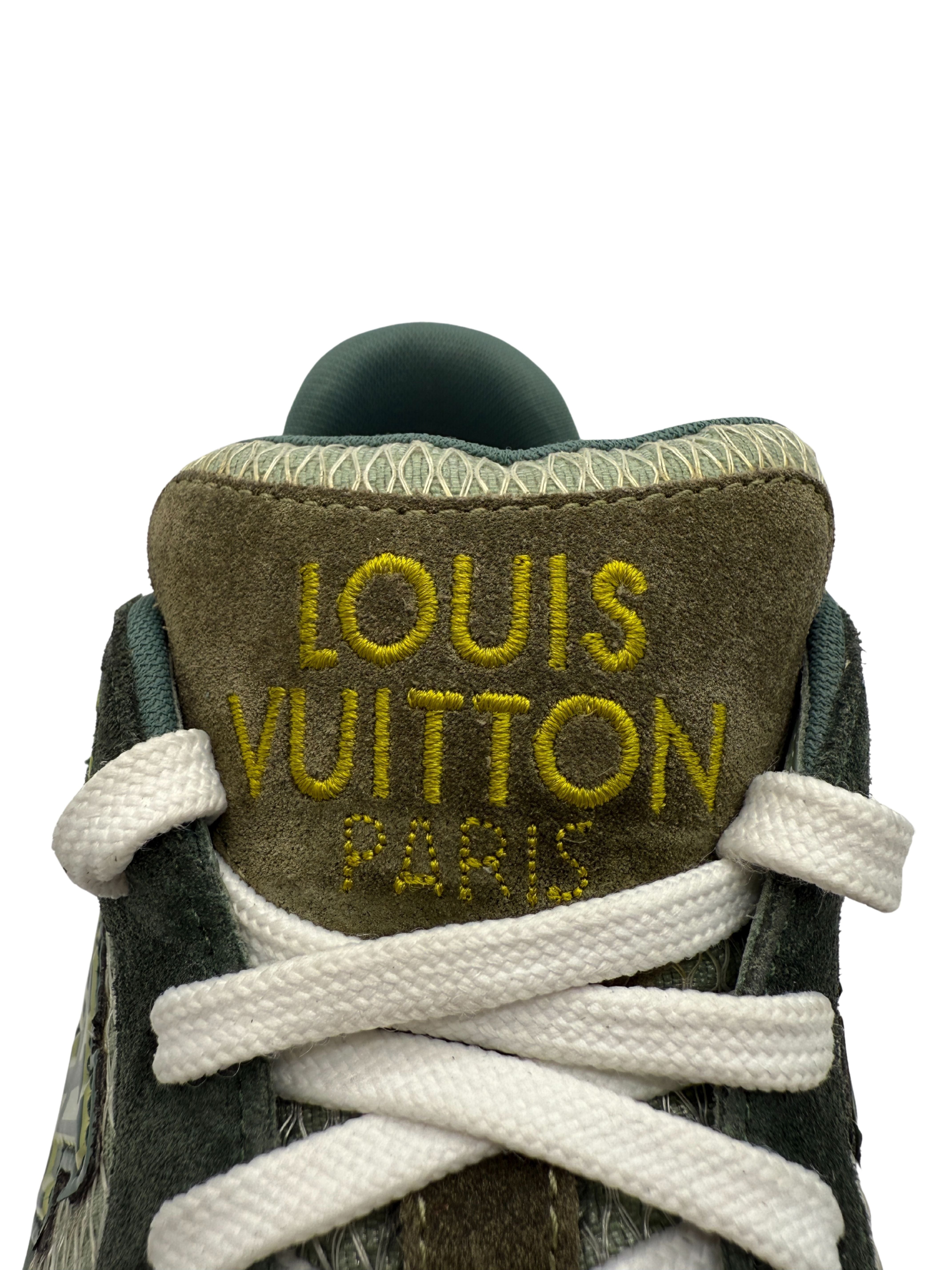 Louis Vuitton Run Away Trainers - Green Louis Vuitton