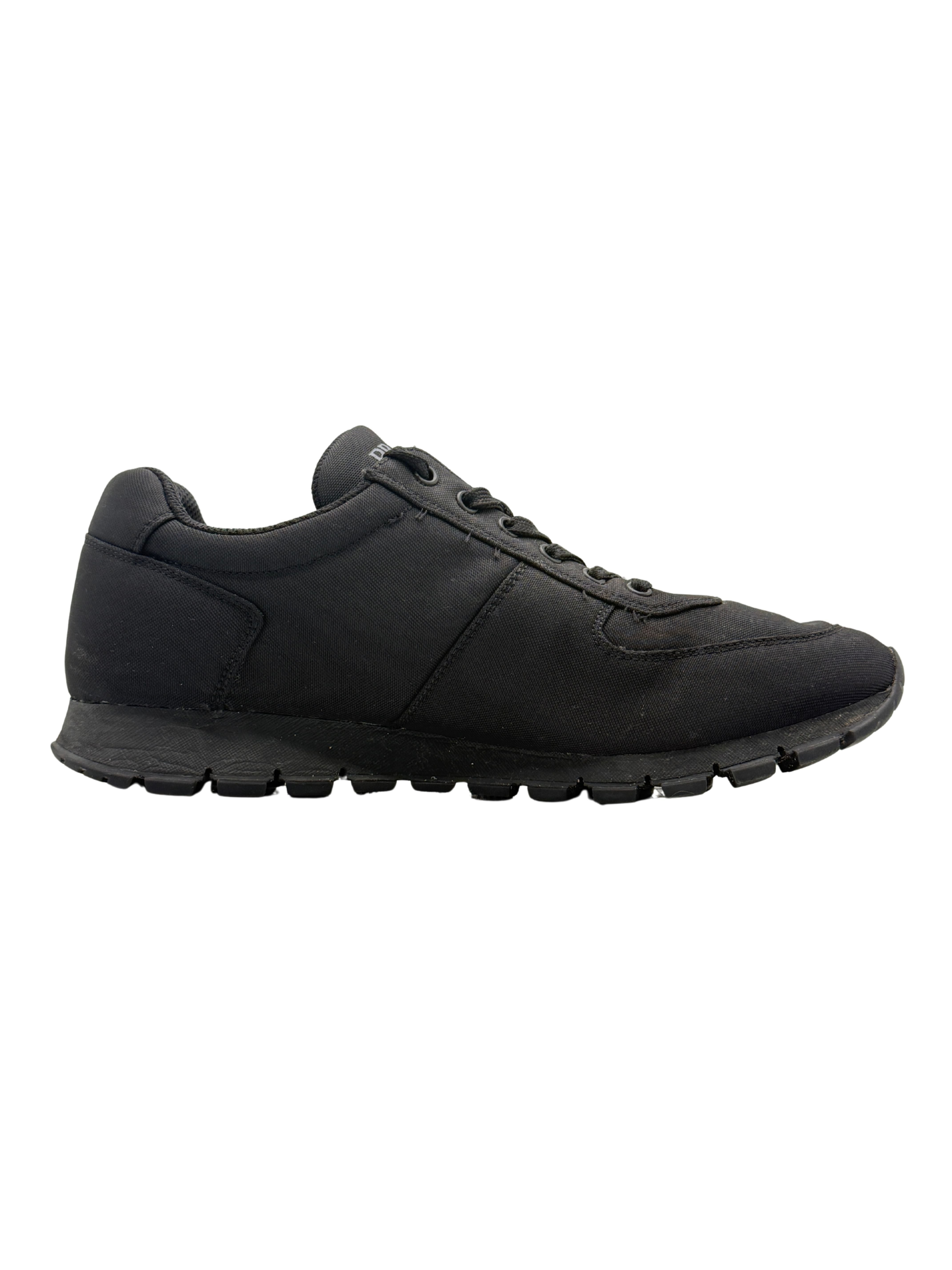Prada Re-Nylon Low Top Trainers - Black Prada