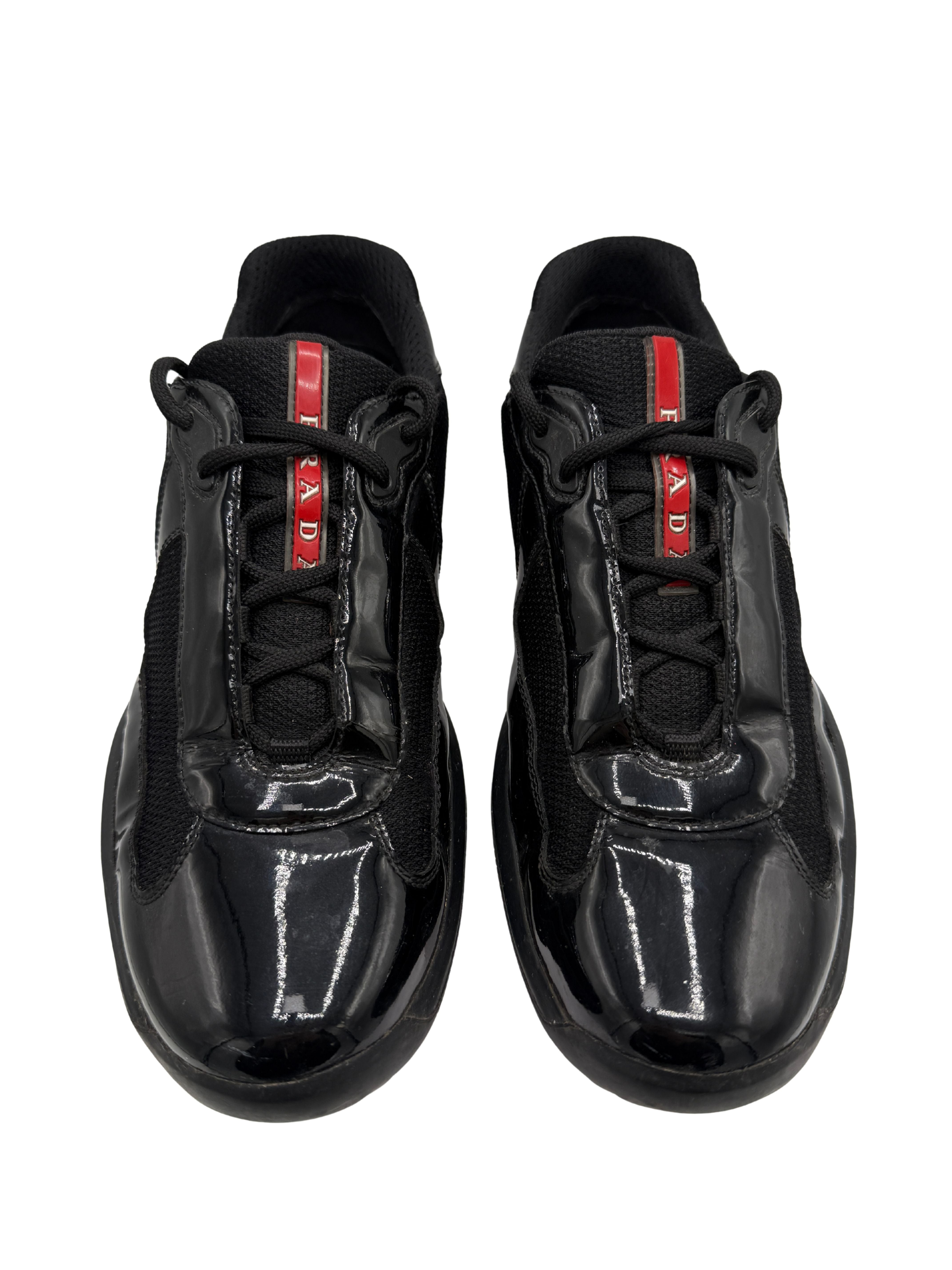 Prada Amercia's Cups Trainers - Black Prada