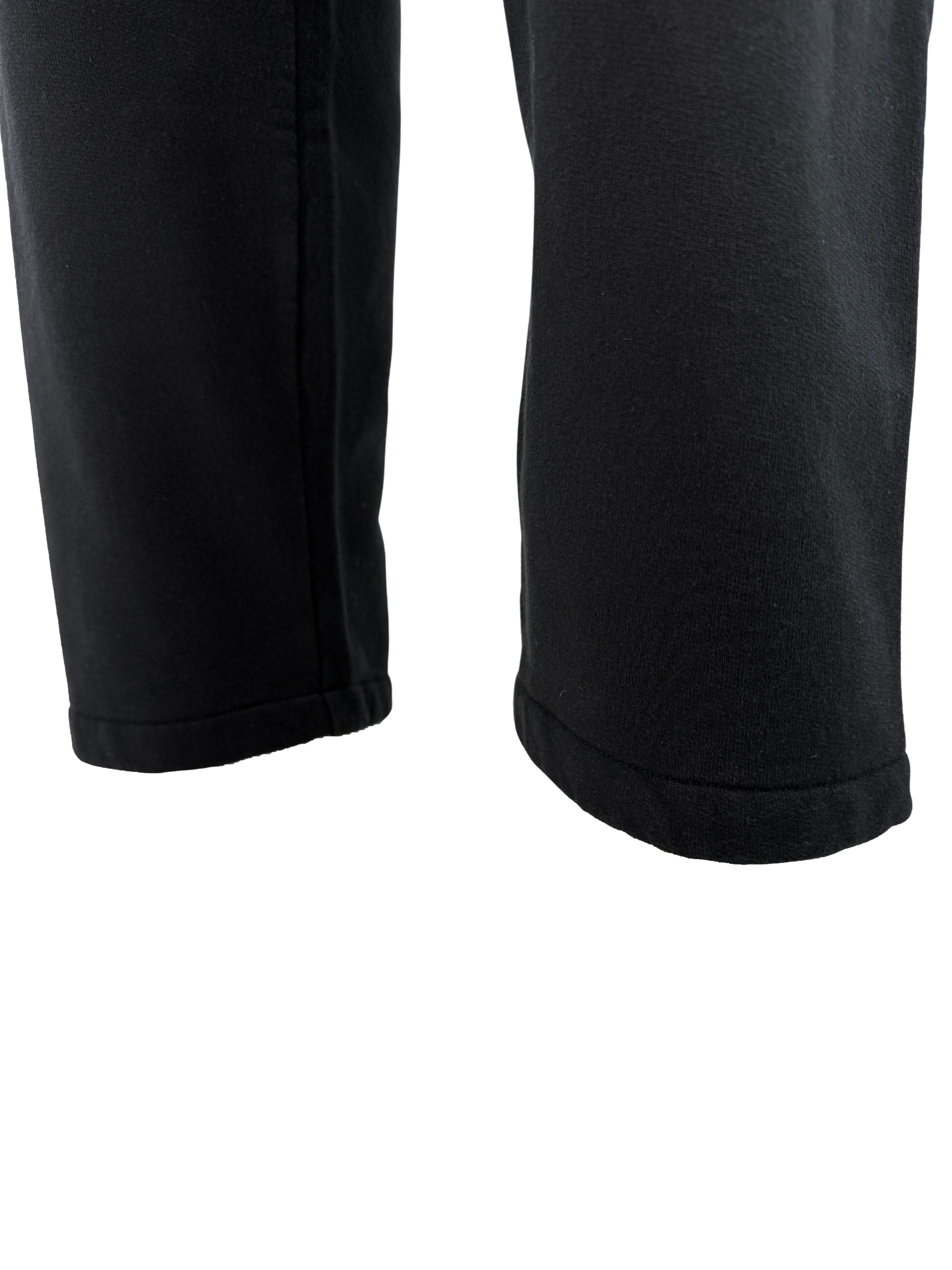 Corteiz Arch Logo Straight Leg Joggers - Black