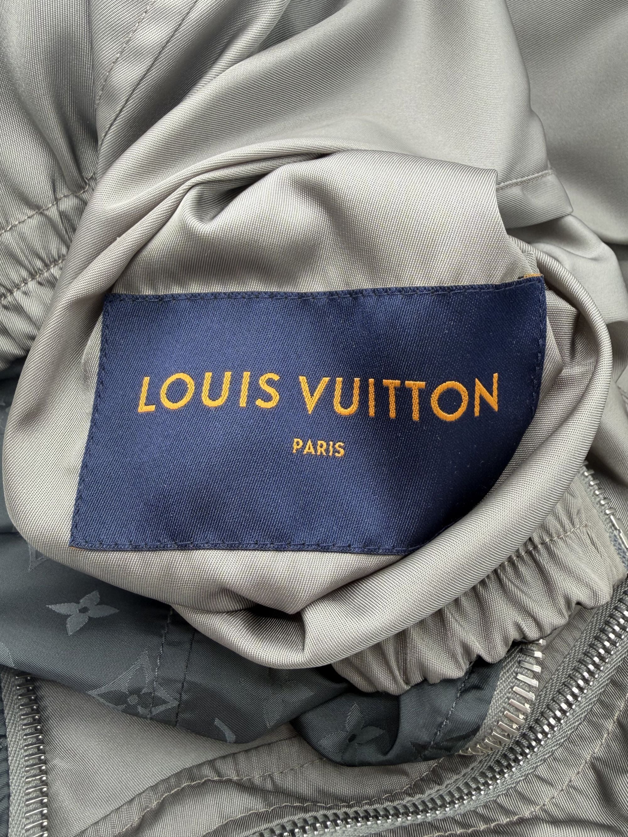 Louis Vuitton Reversible Monogram Windbreaker - Grey Louis Vuitton