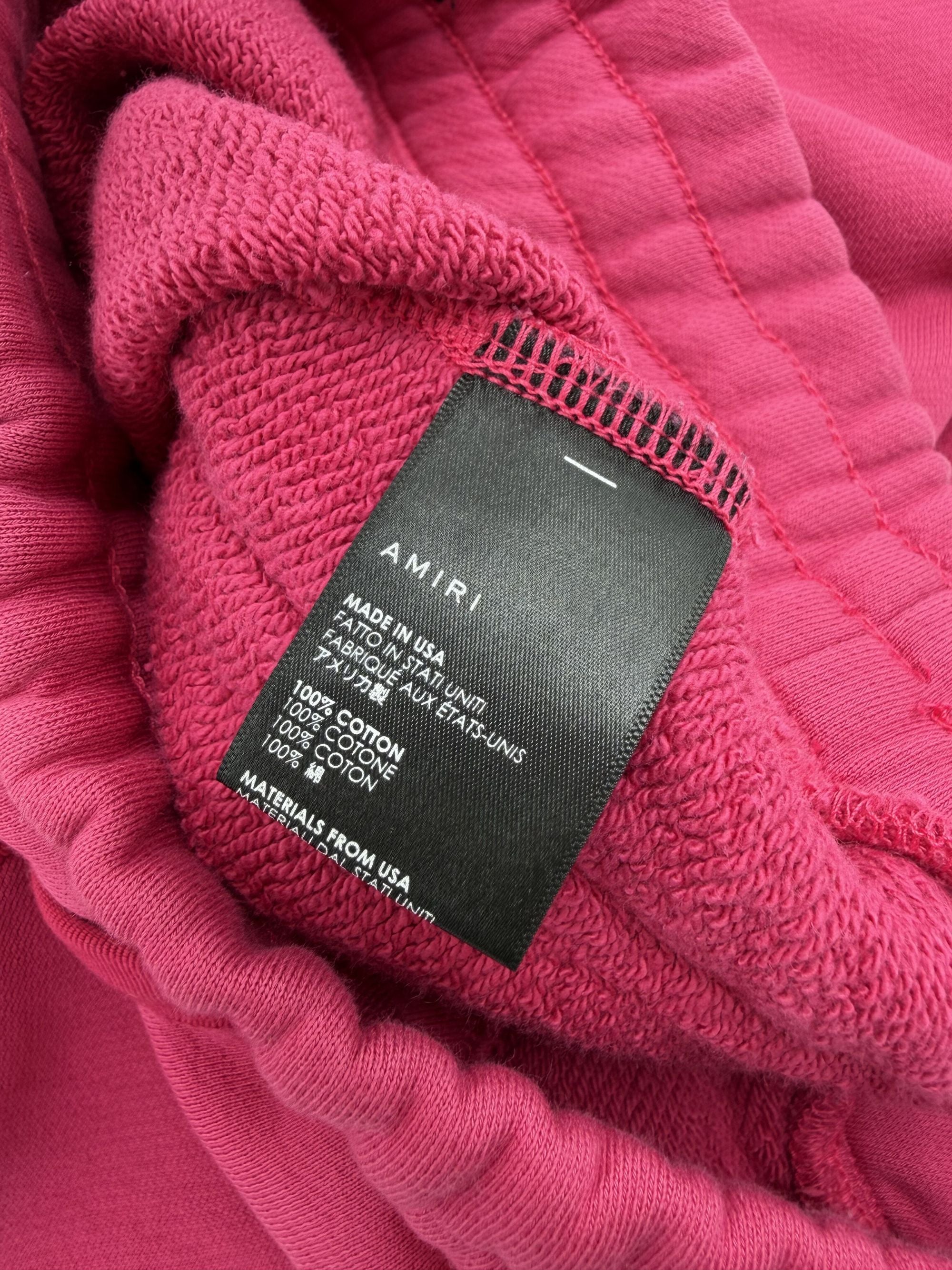 Amiri Sweat Shorts - Pink Amiri