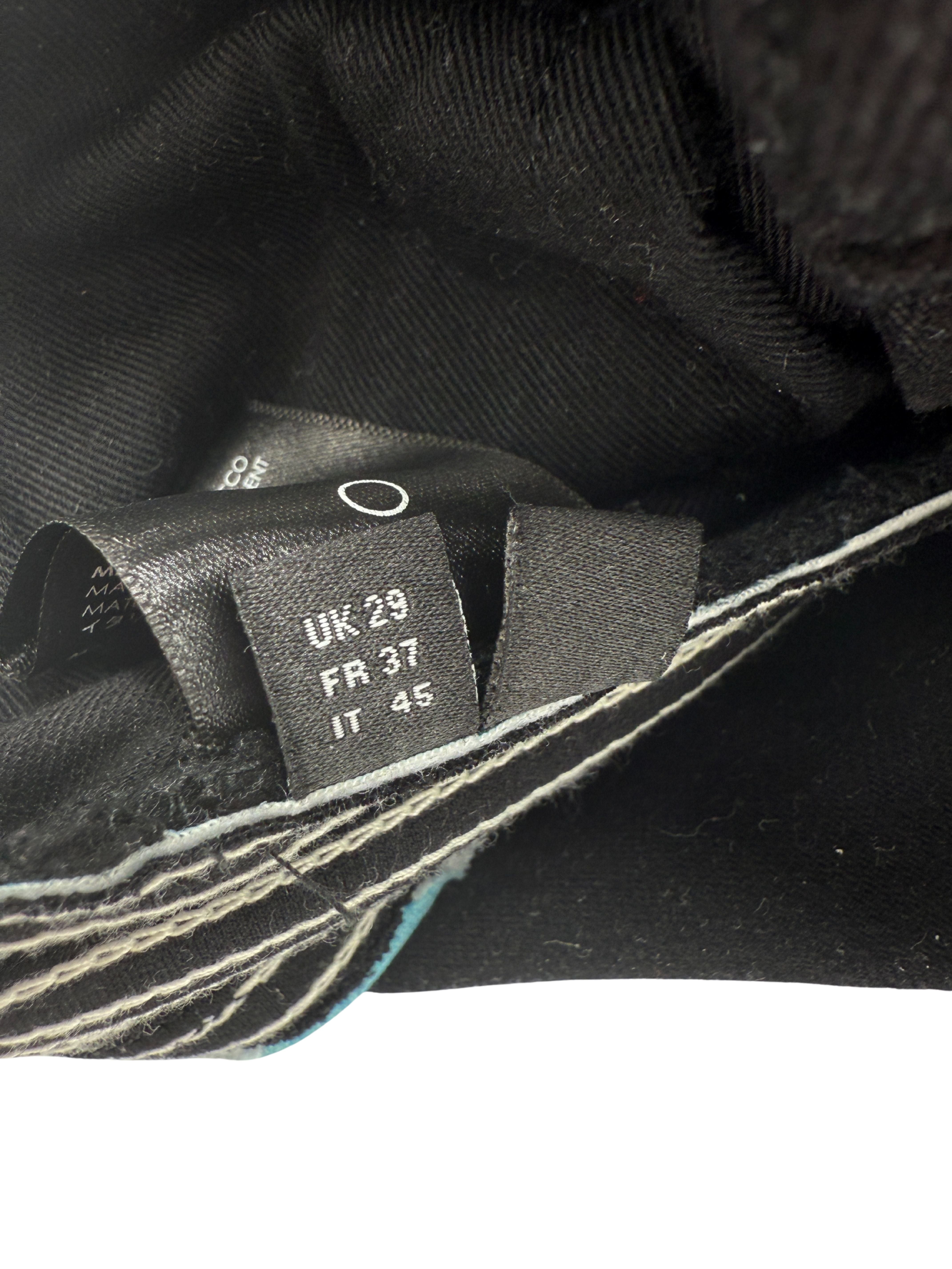 Amiri Watercolour Half Track Jeans - Black Amiri