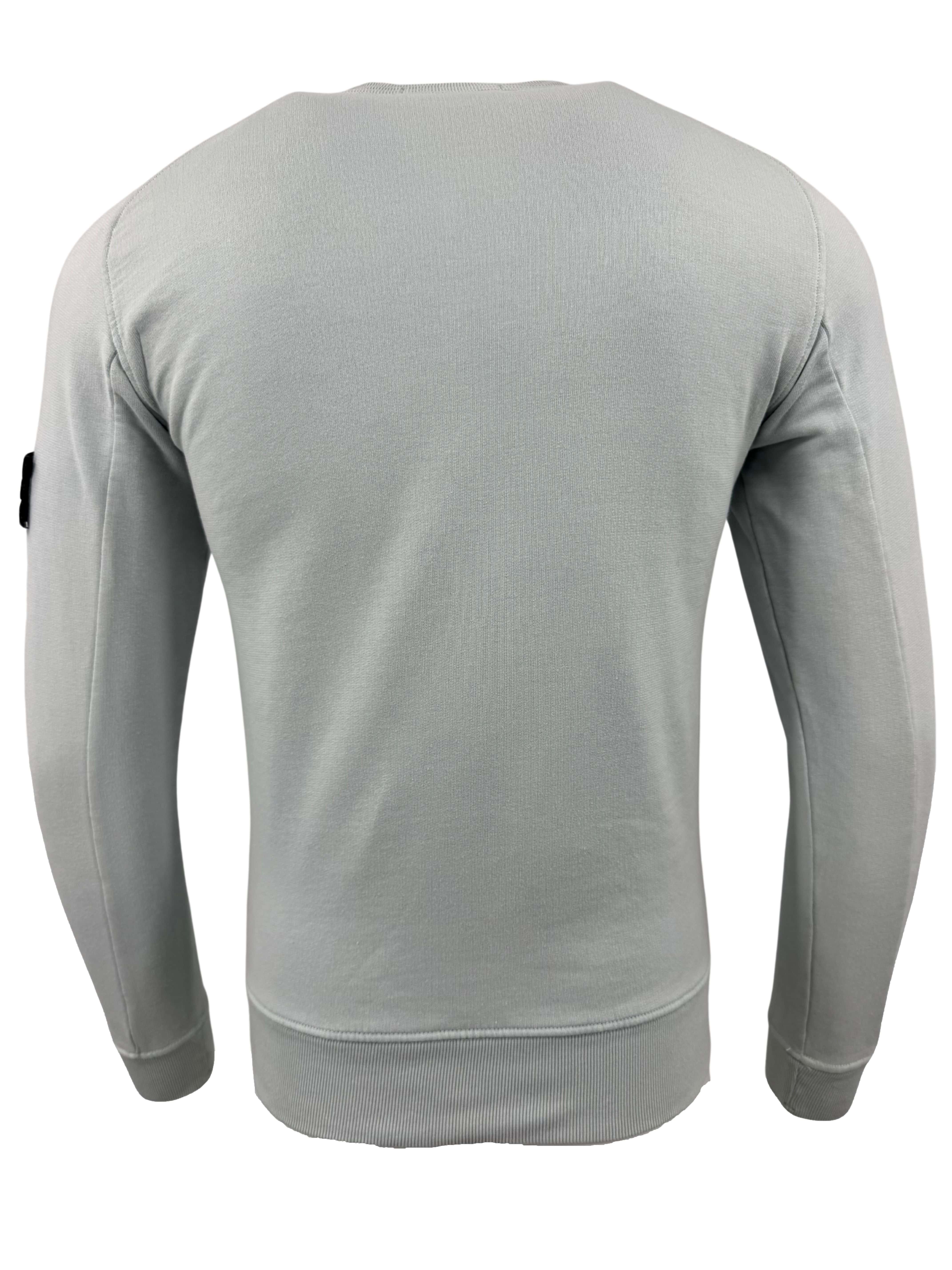 Stone Island Badge Sweatshirt - Blue Stone Island