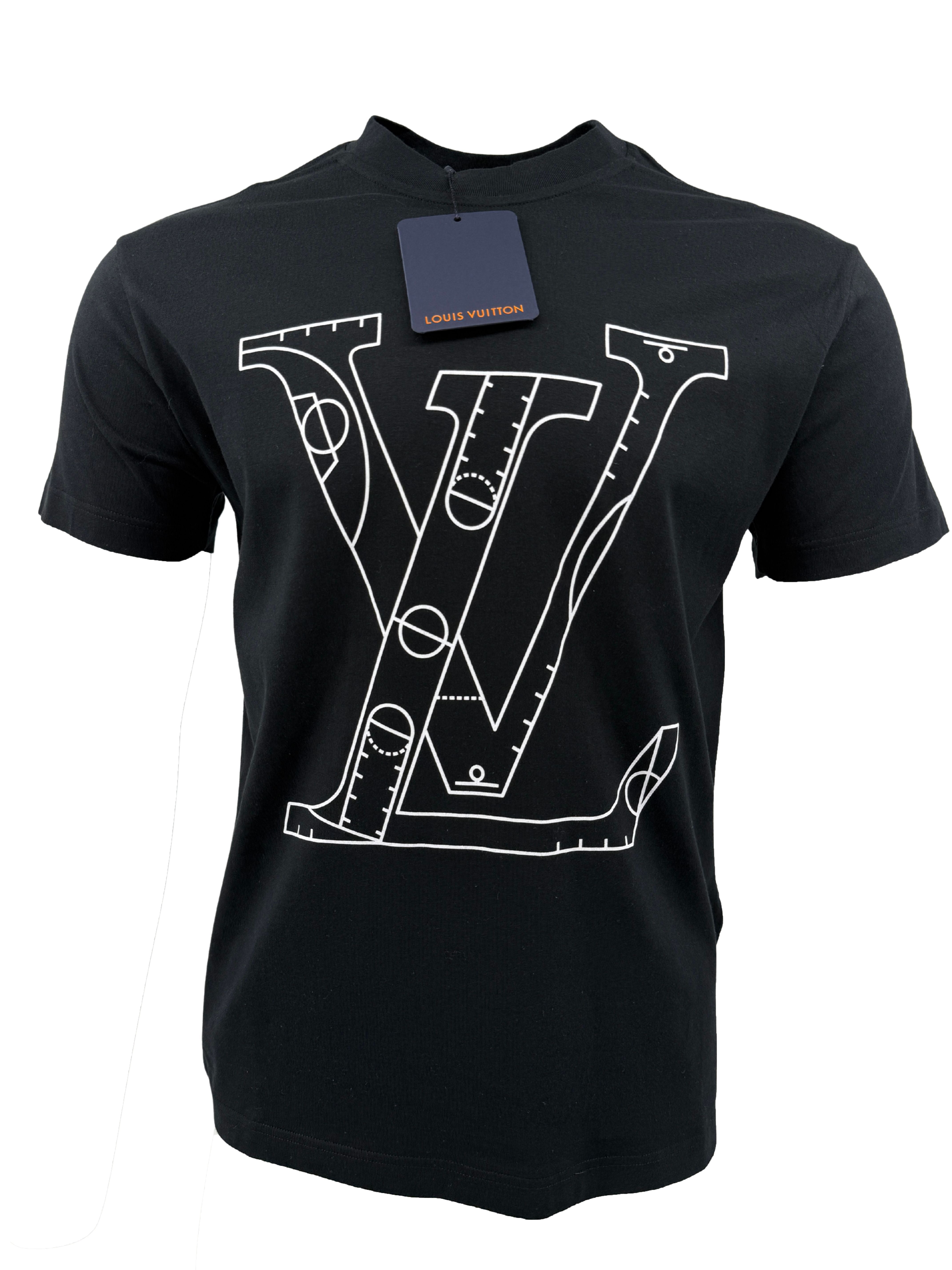 Louis Vuitton NBA T-Shirt - Black (Unused) Louis Vuitton