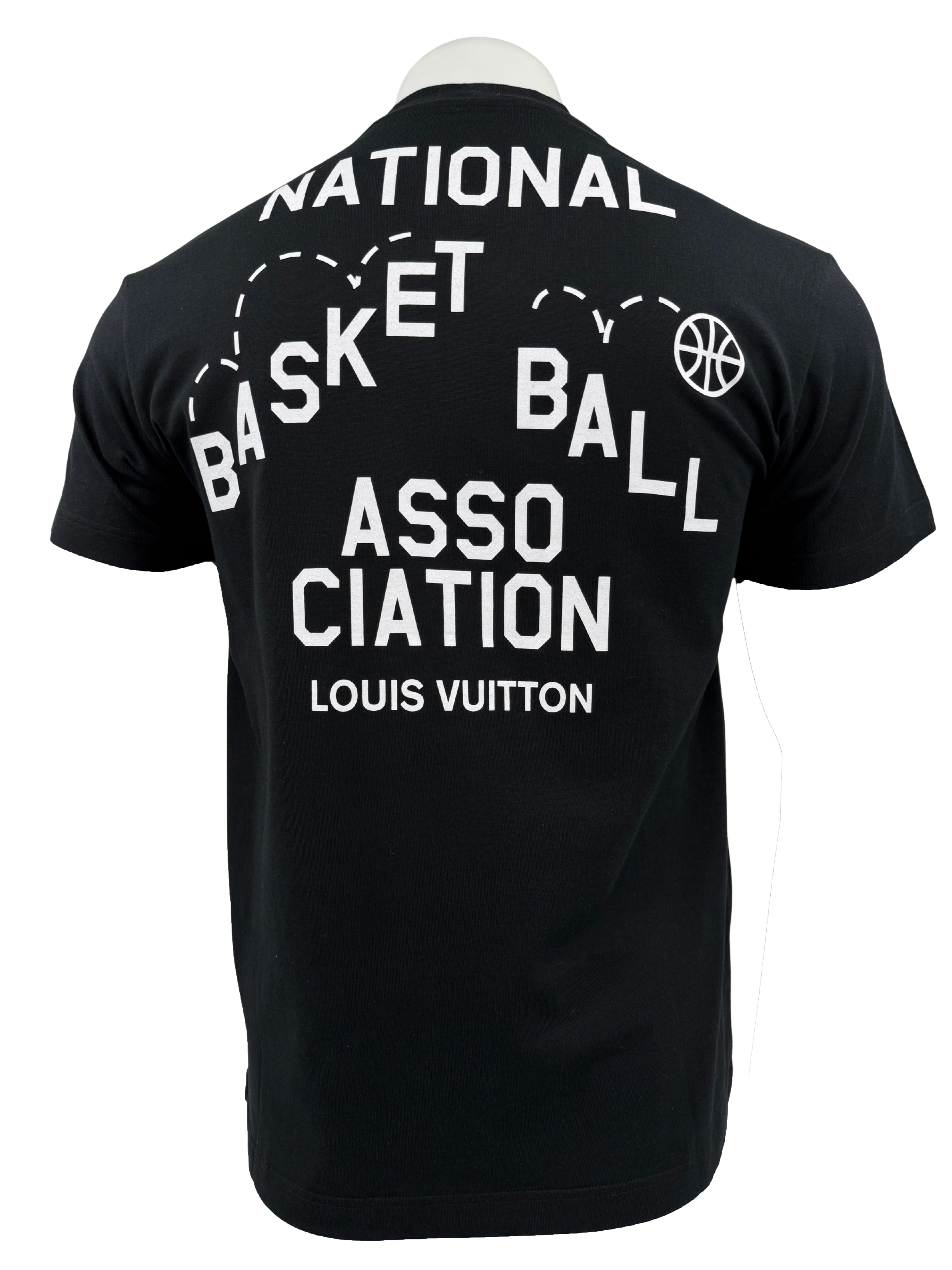 Louis Vuitton NBA T-Shirt - Black (Unused) Louis Vuitton