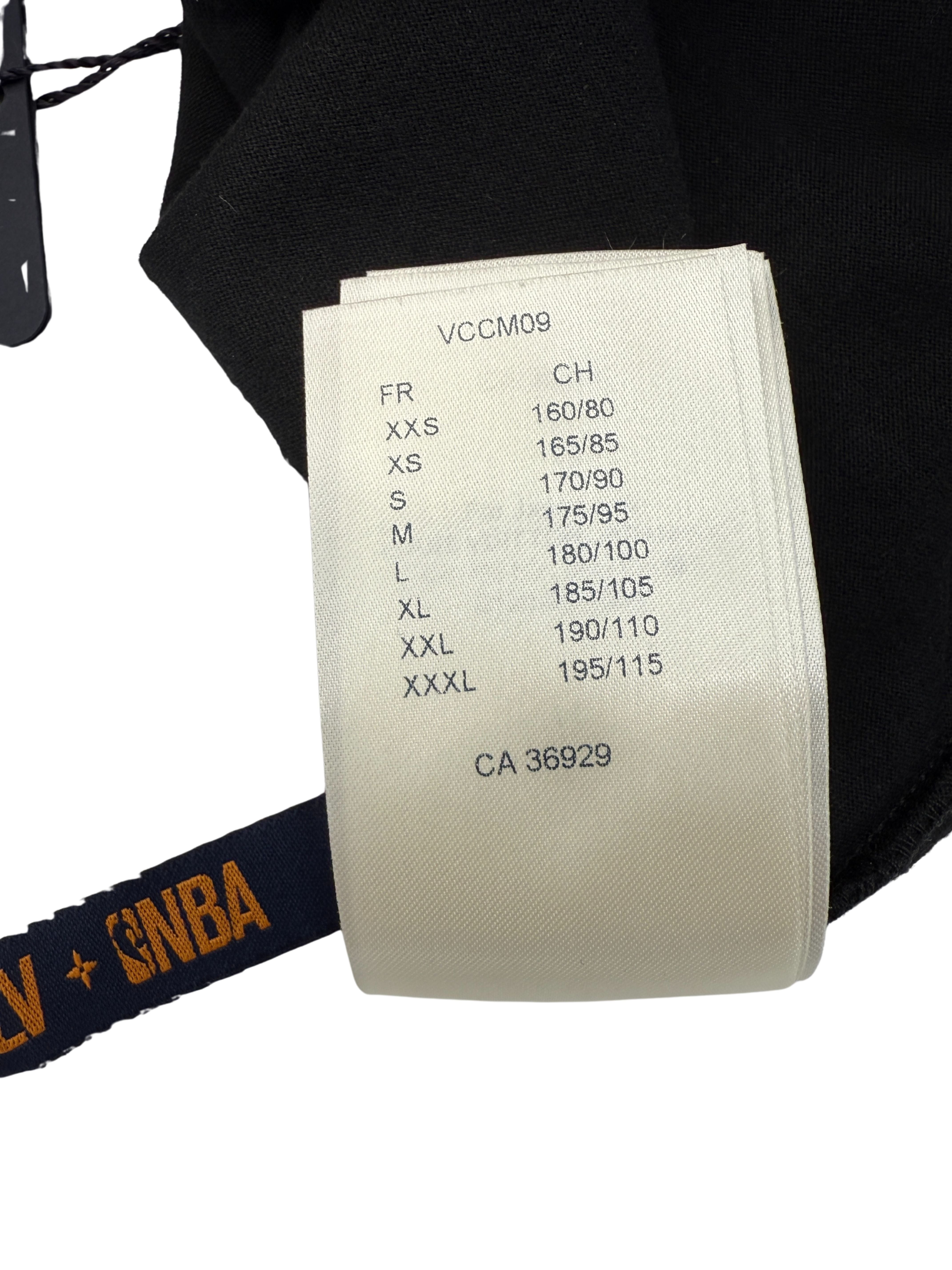 Louis Vuitton NBA T-Shirt - Black (Unused) Louis Vuitton