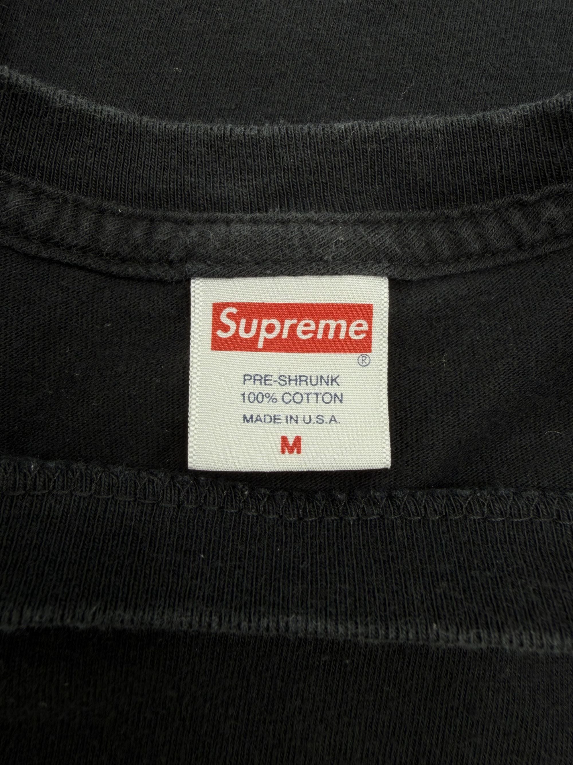 Supreme x Daniel Johnston Frog T-Shirt - Black Supreme