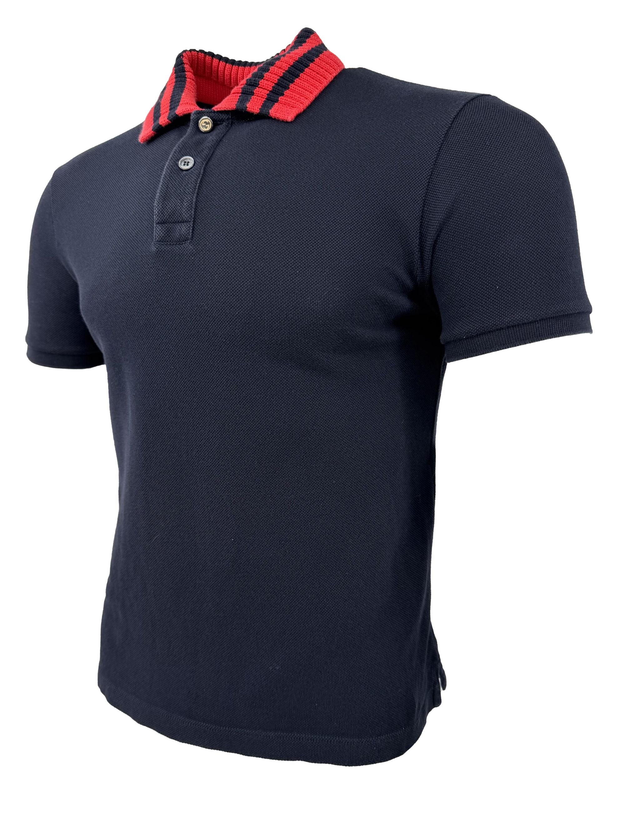 Gucci Piquet Polo - Navy Gucci