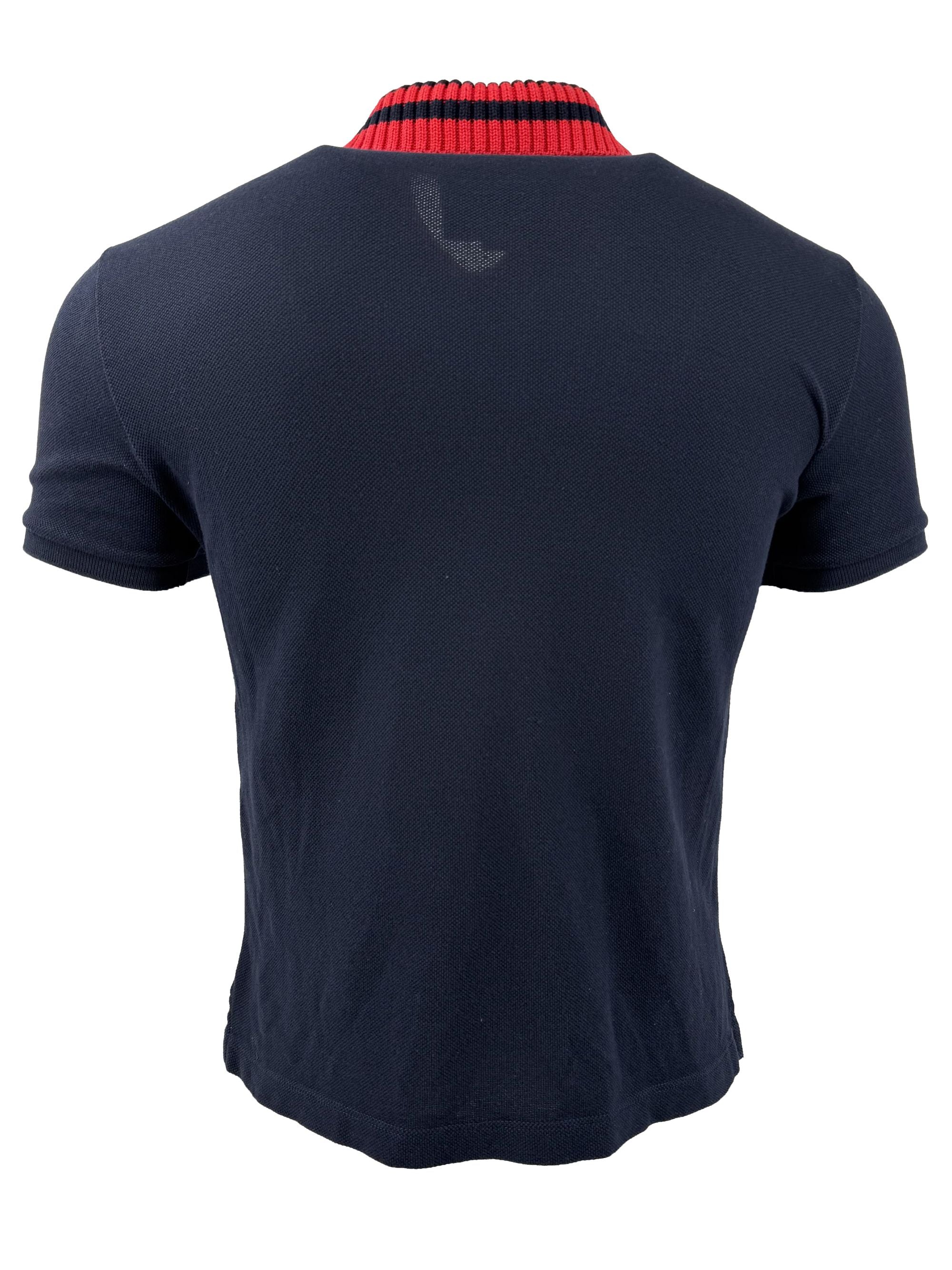 Gucci Piquet Polo - Navy Gucci