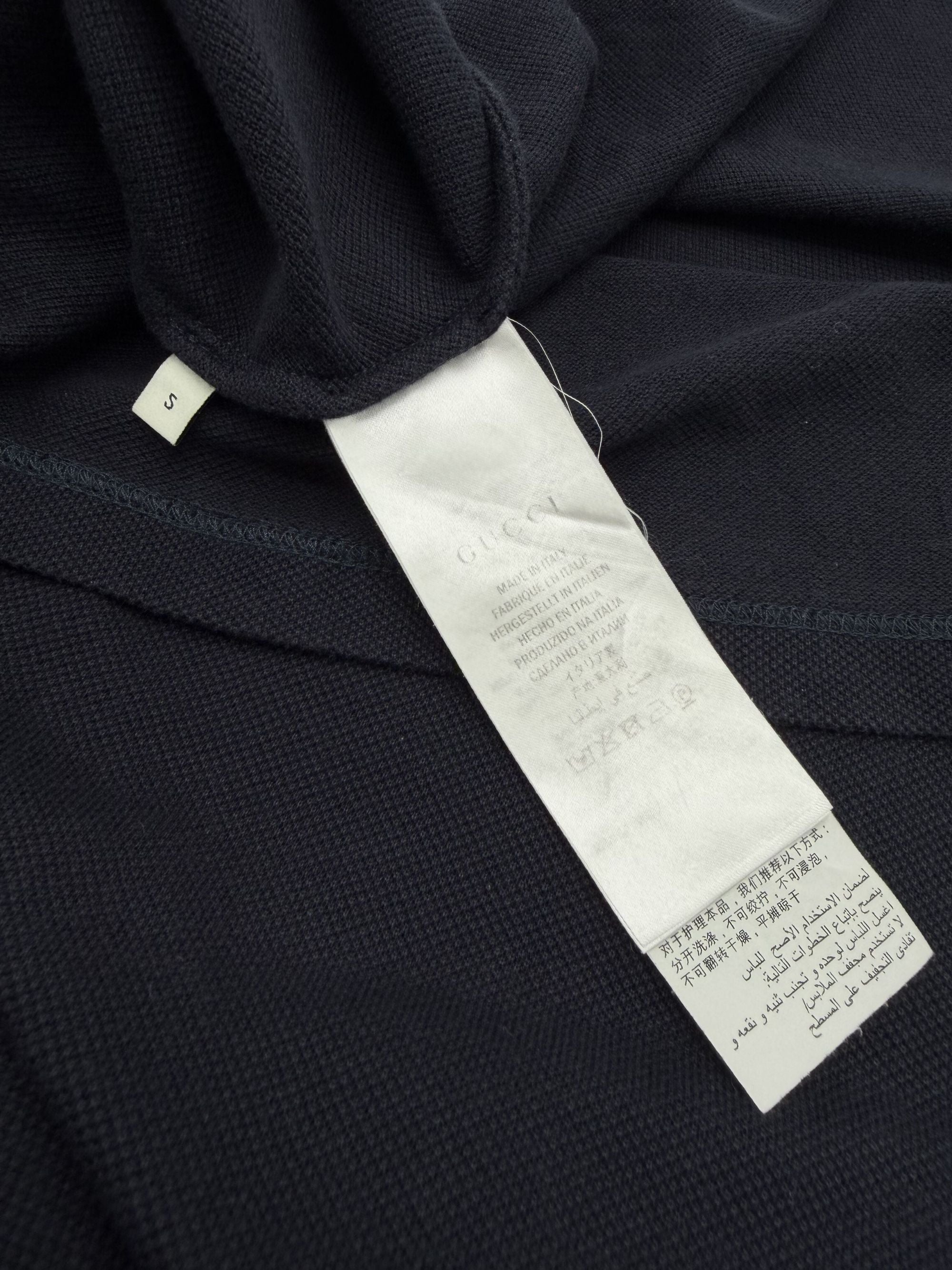 Gucci Piquet Polo - Navy Gucci