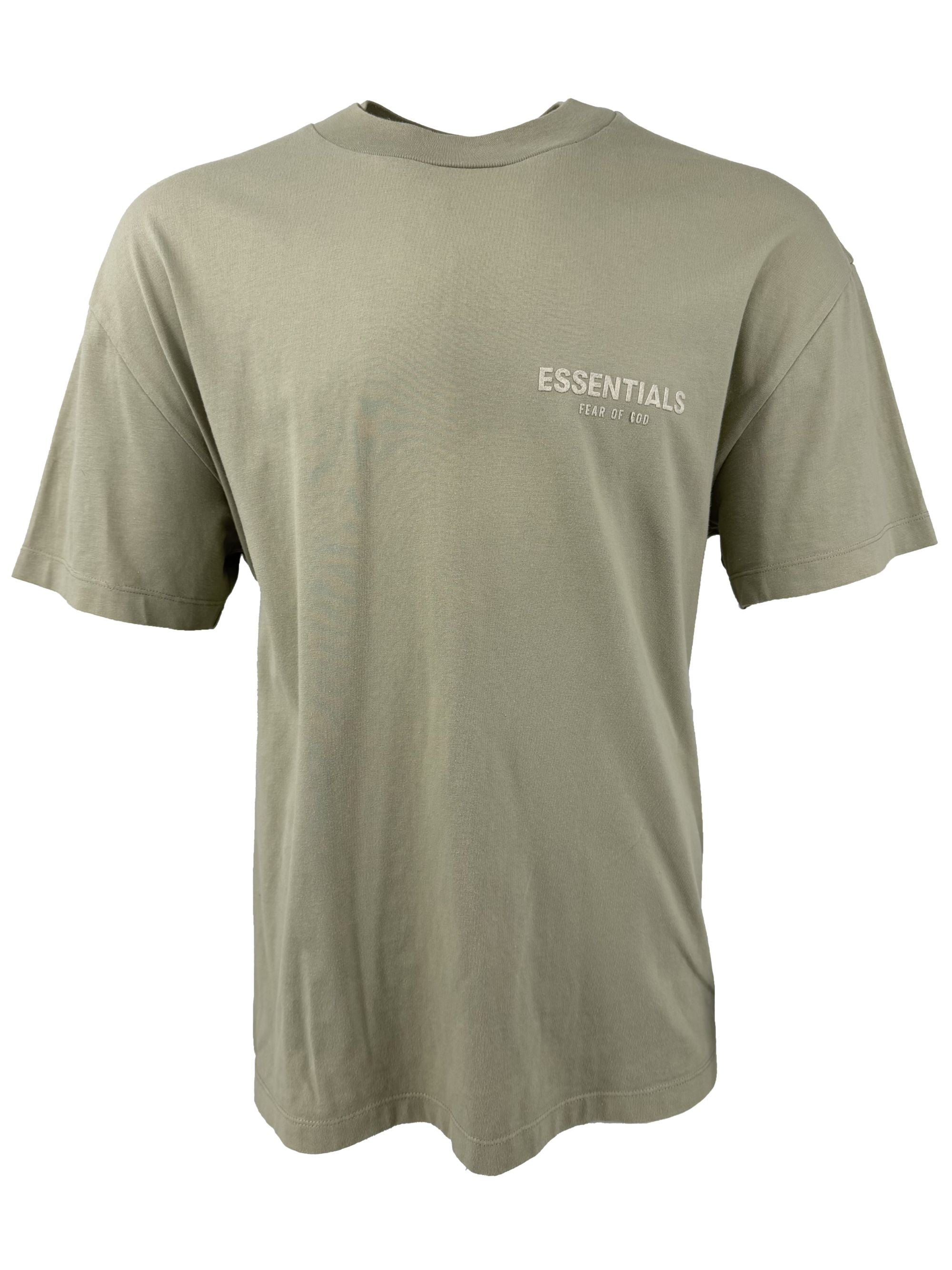 Essentials Fear Of God T-Shirt - Green Essentials