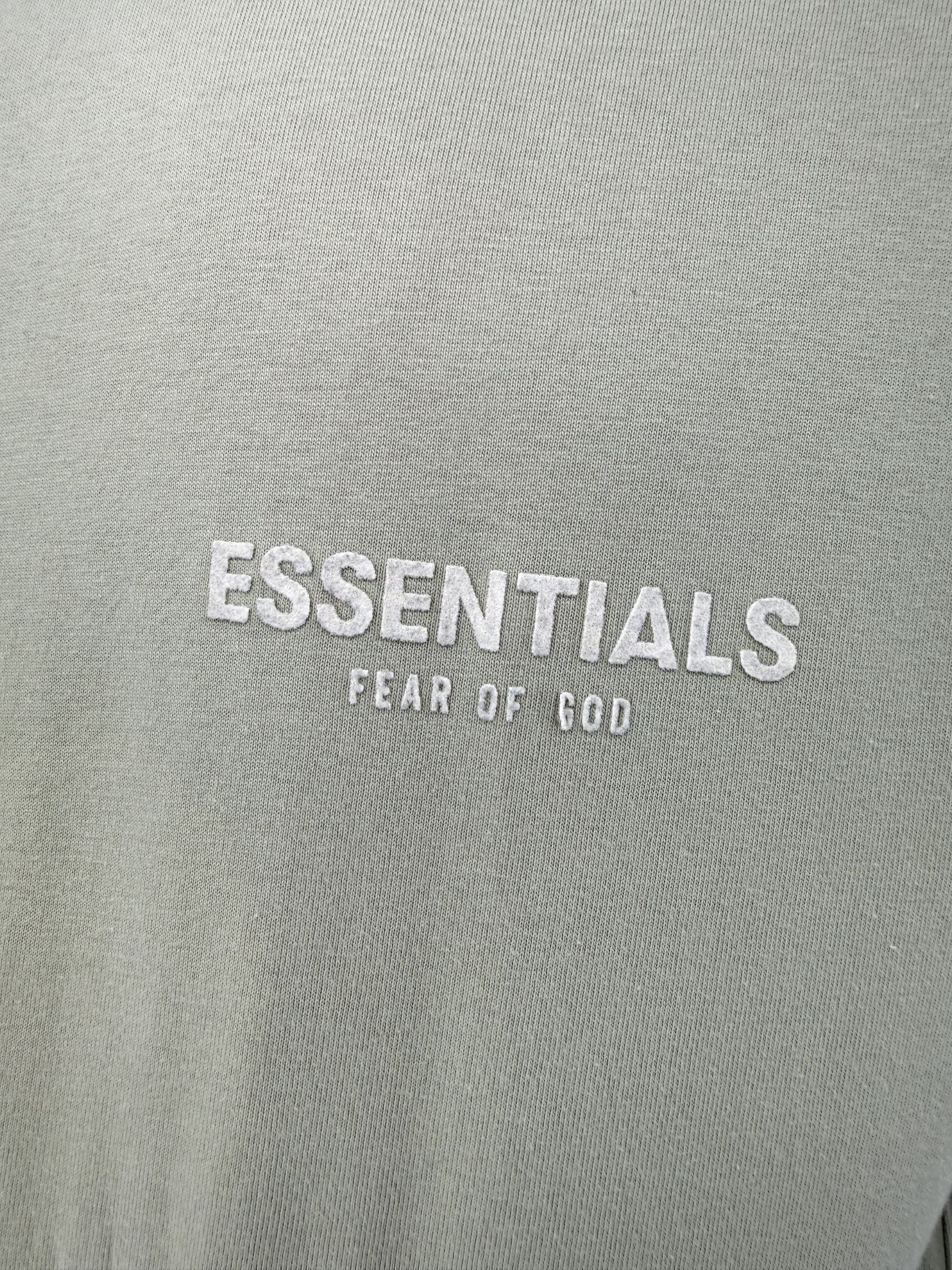 Essentials Fear Of God T-Shirt - Green Essentials