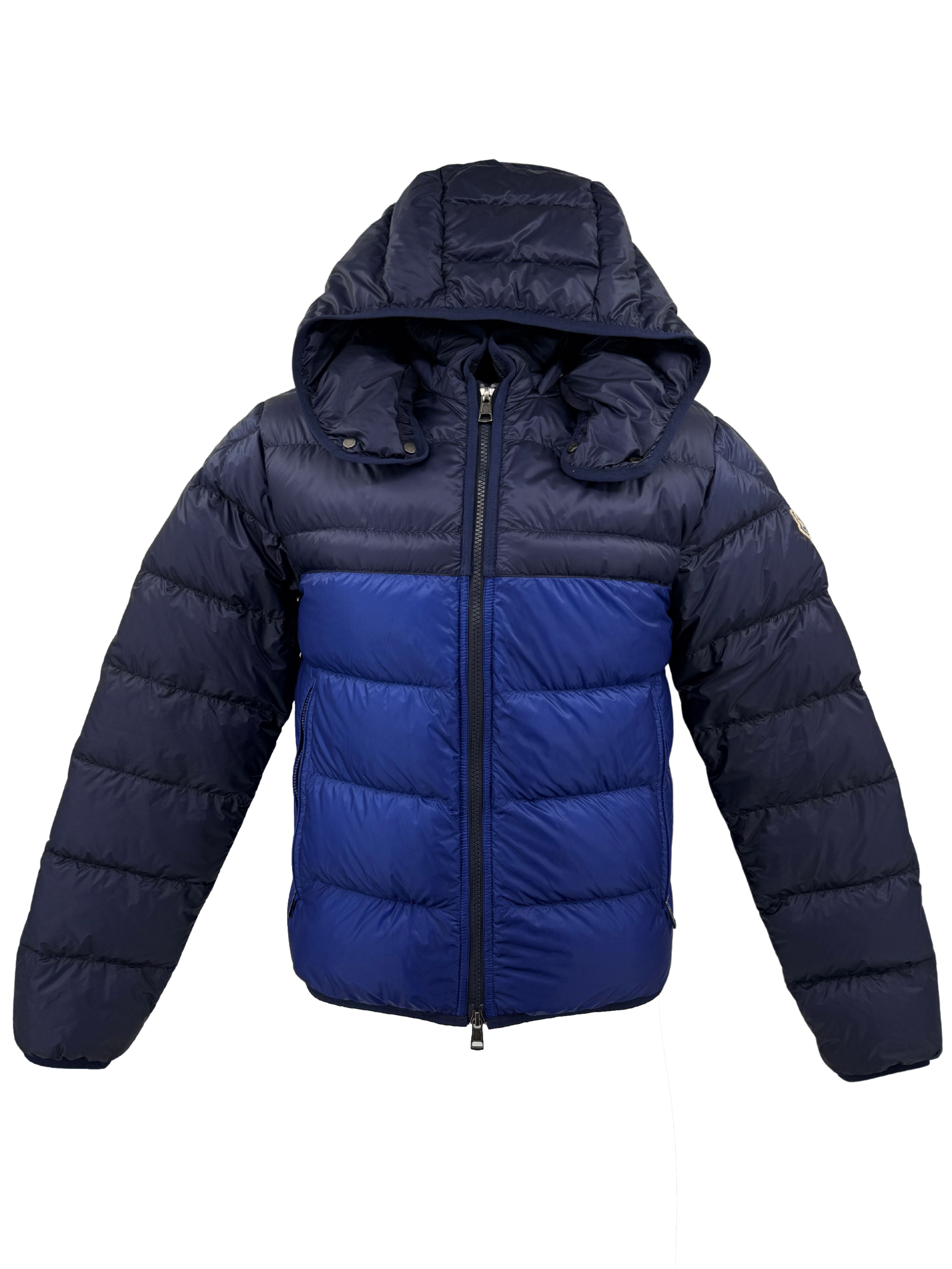 MONCLER◆ポンチョ/S/ウール/BLU/無地/D20930080505 0805N MONCLER(モンクレール) / ポンチョ/S/ウール/BLU/無地