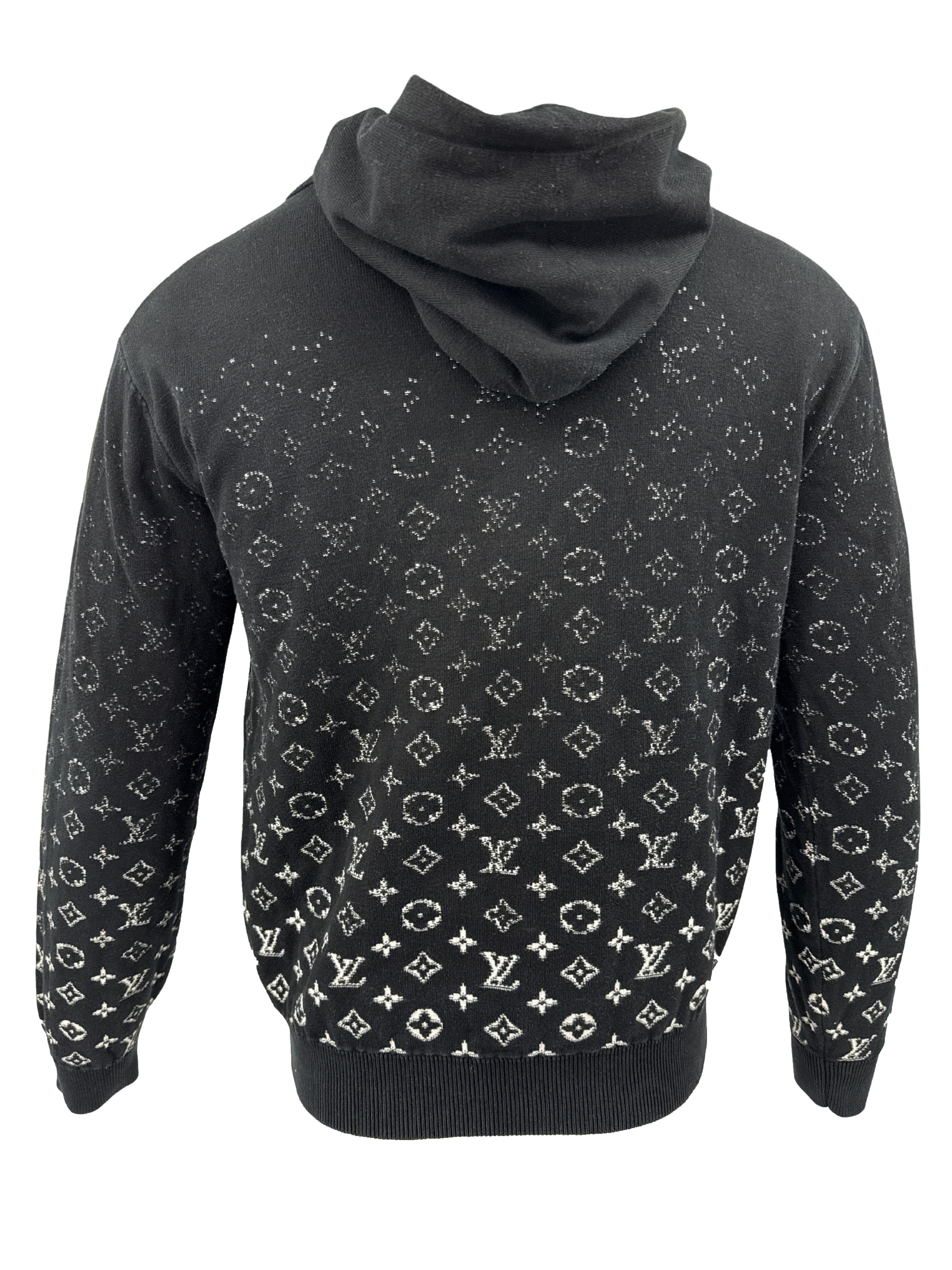 Louis Vuitton Monogram Gradient Hoodie - Black Louis Vuitton