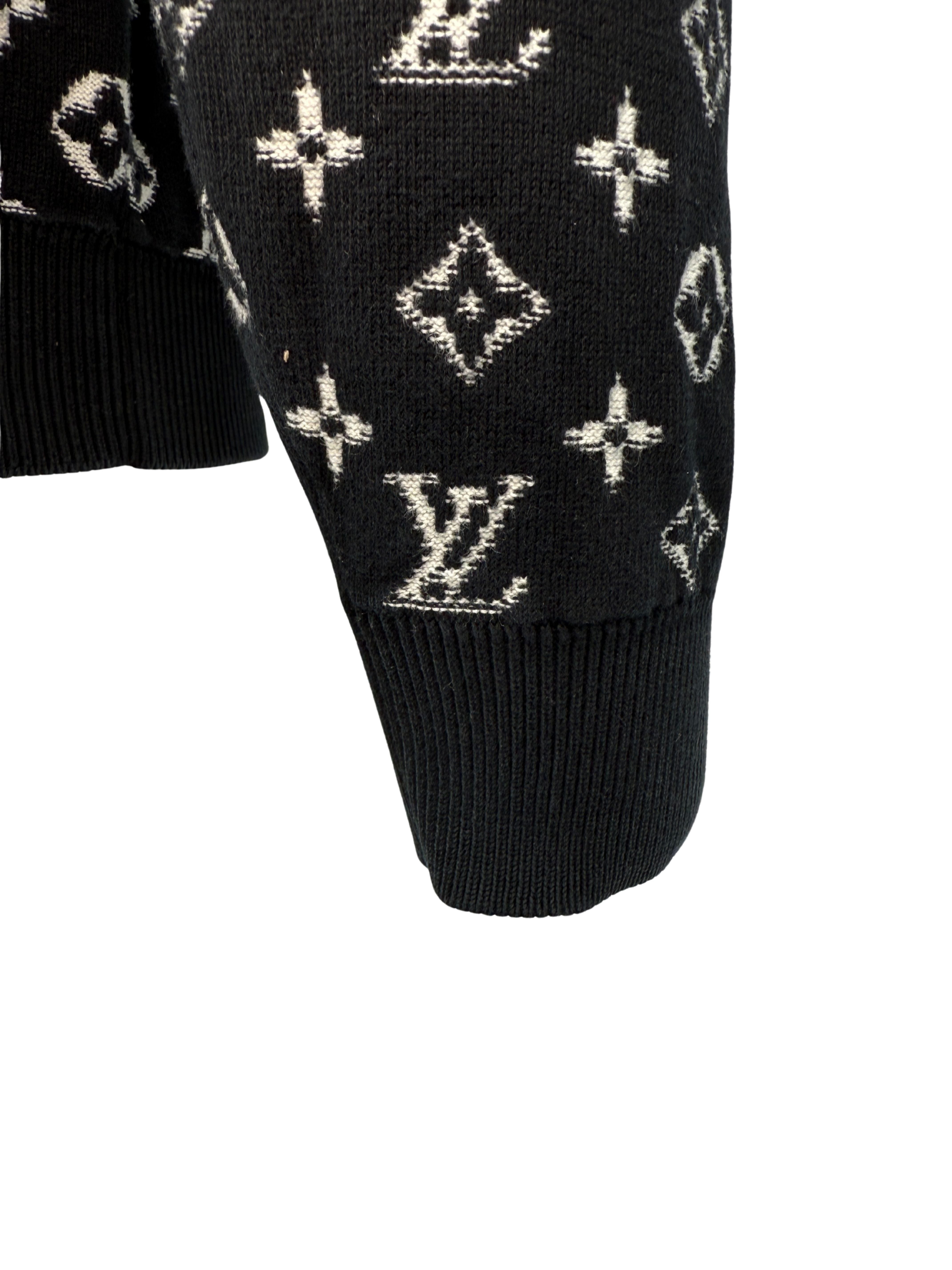 Louis Vuitton Monogram Gradient Hoodie - Black Louis Vuitton