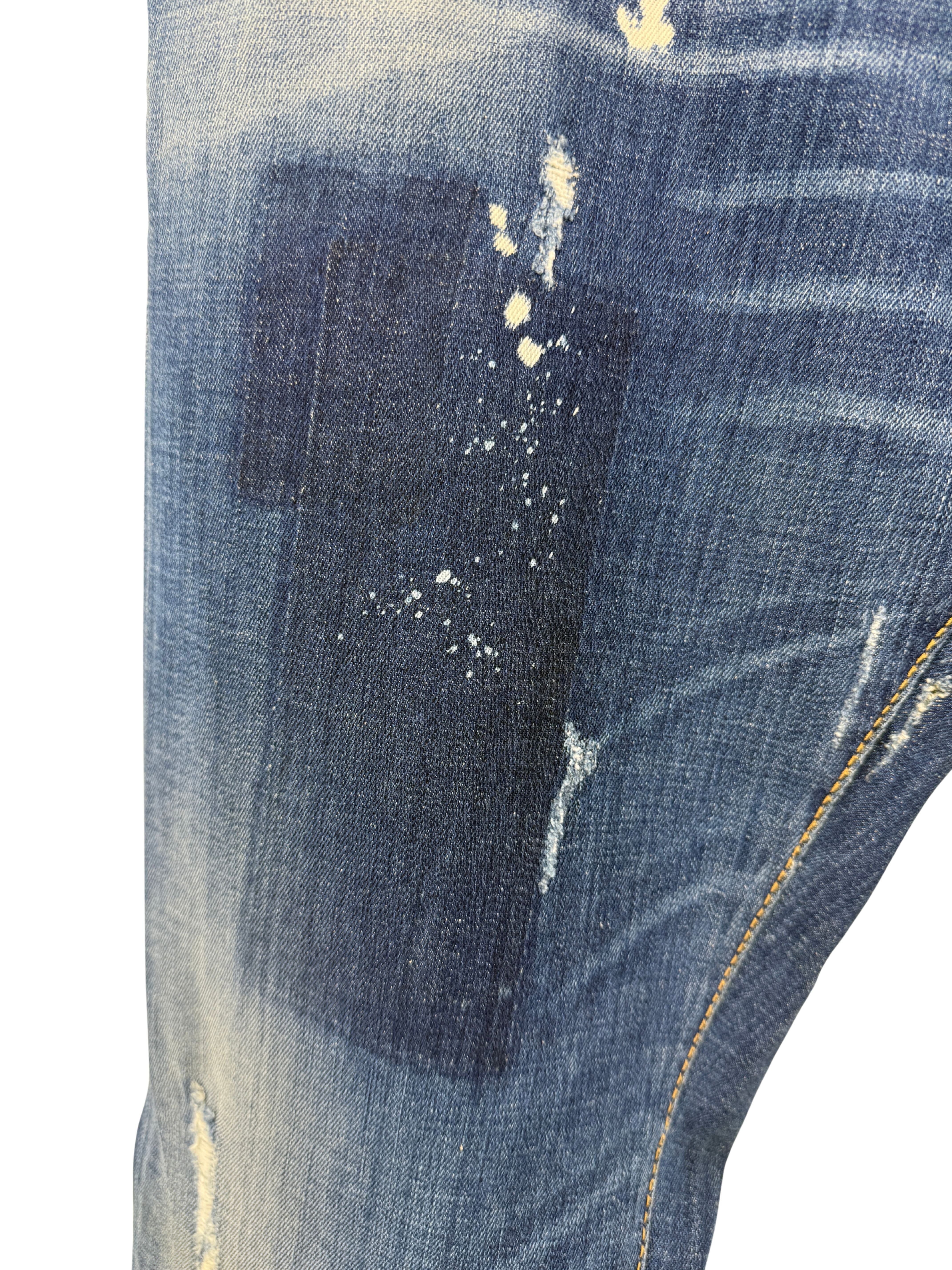 Dsquared2 Distressed Cool Guy Jeans - Dark Blue