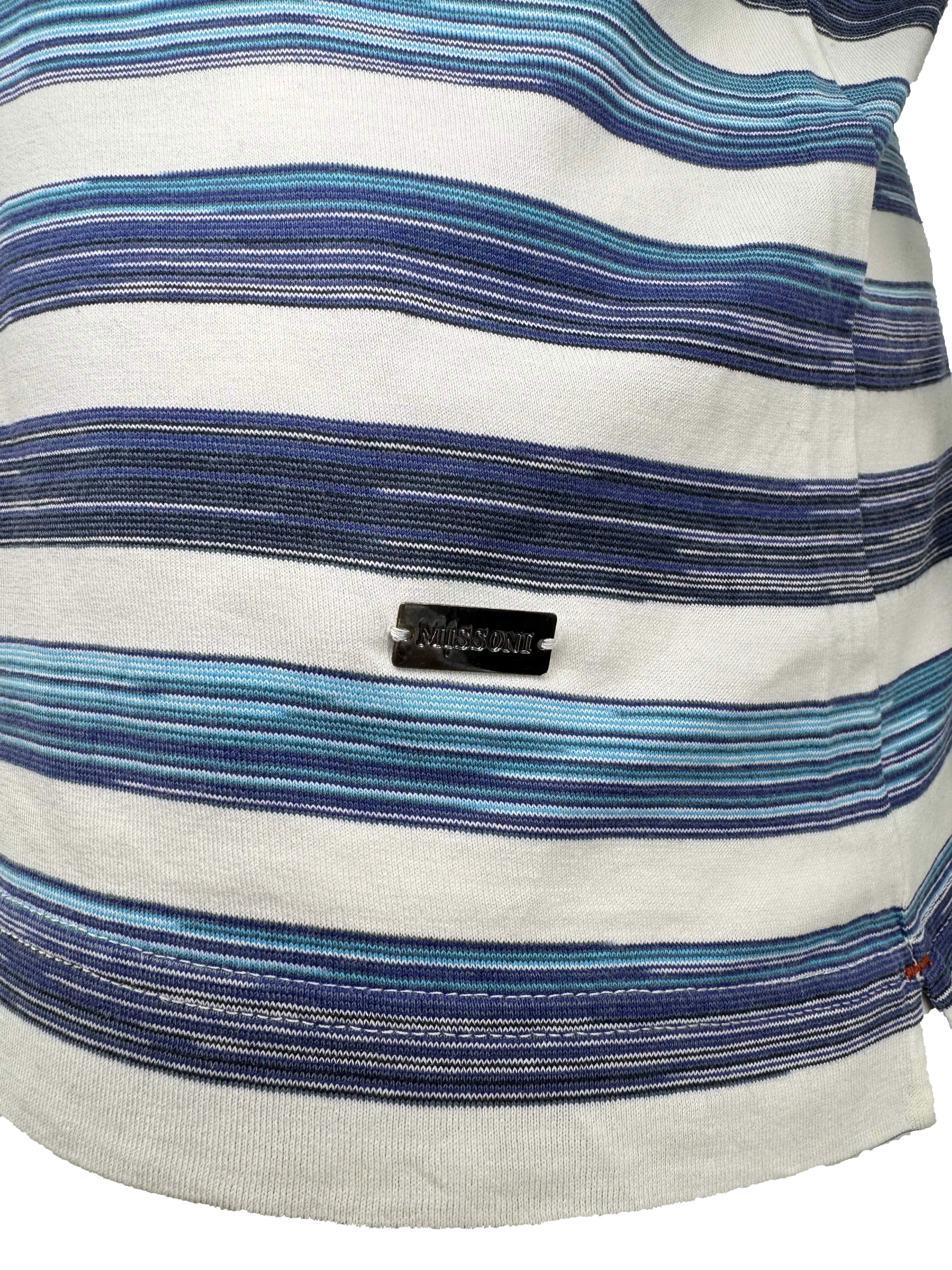 Missoni Stripe T-Shirt - Blue Missoni