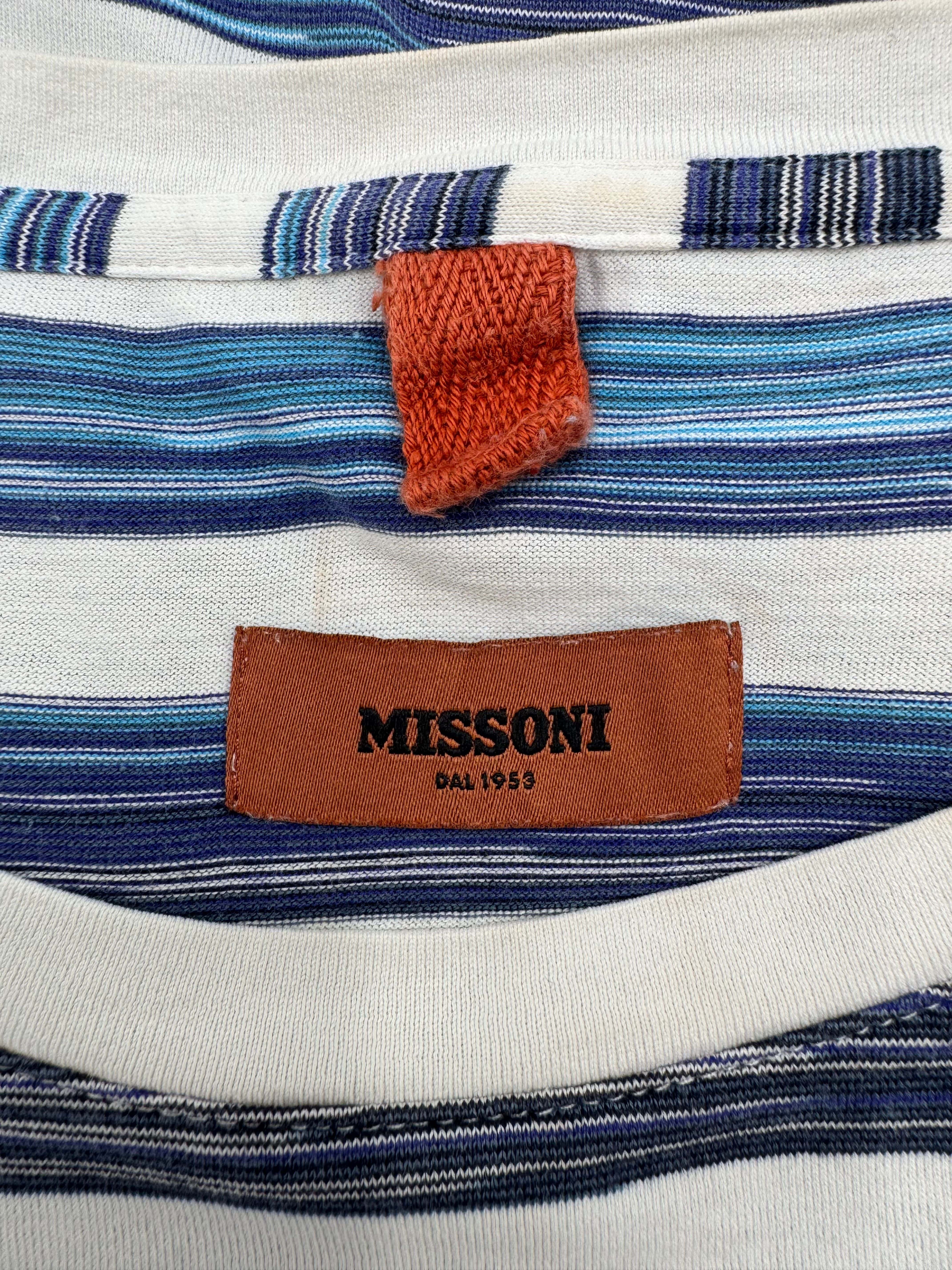 Missoni Stripe T-Shirt - Blue Missoni