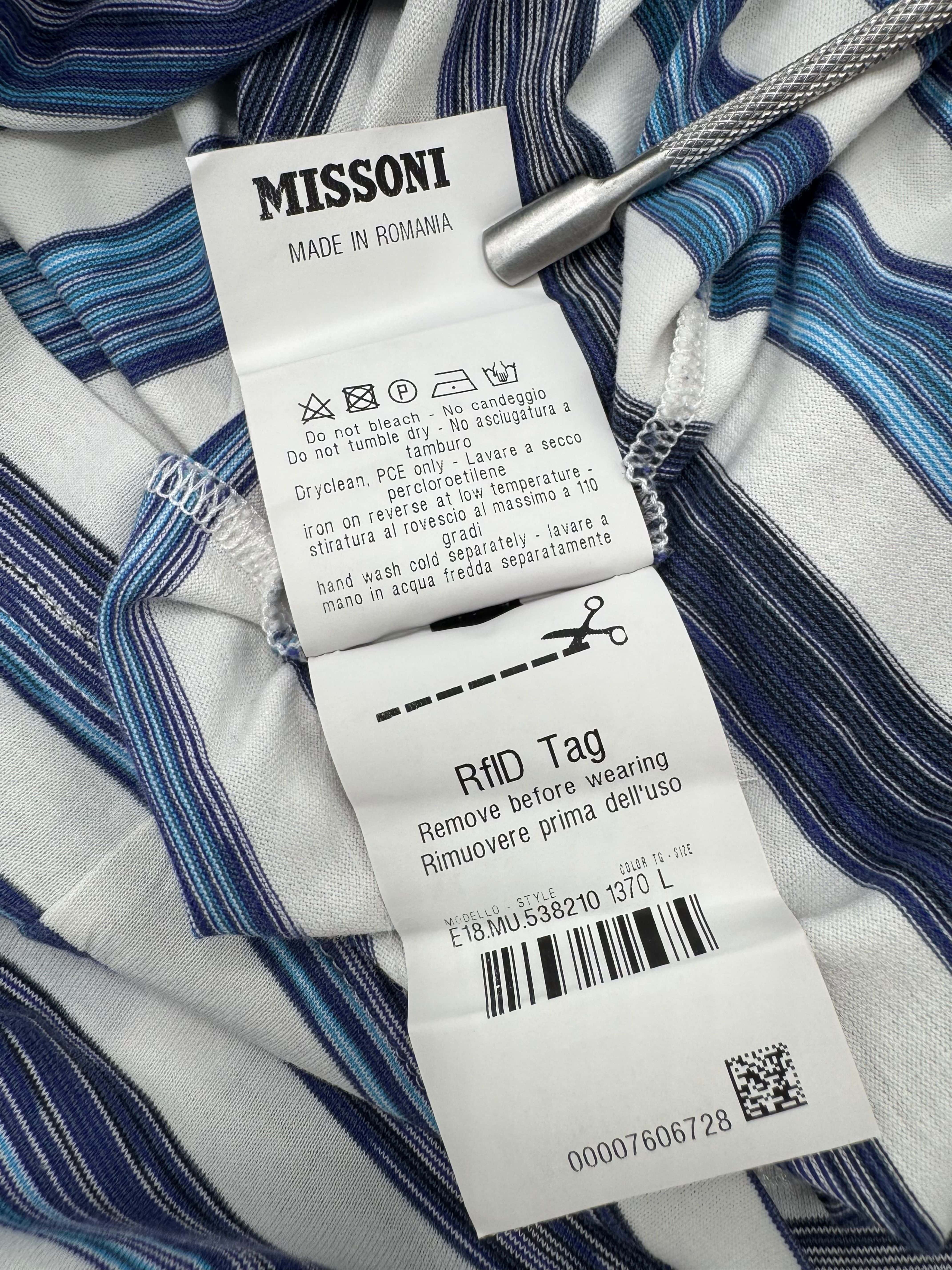 Missoni Stripe T-Shirt - Blue Missoni