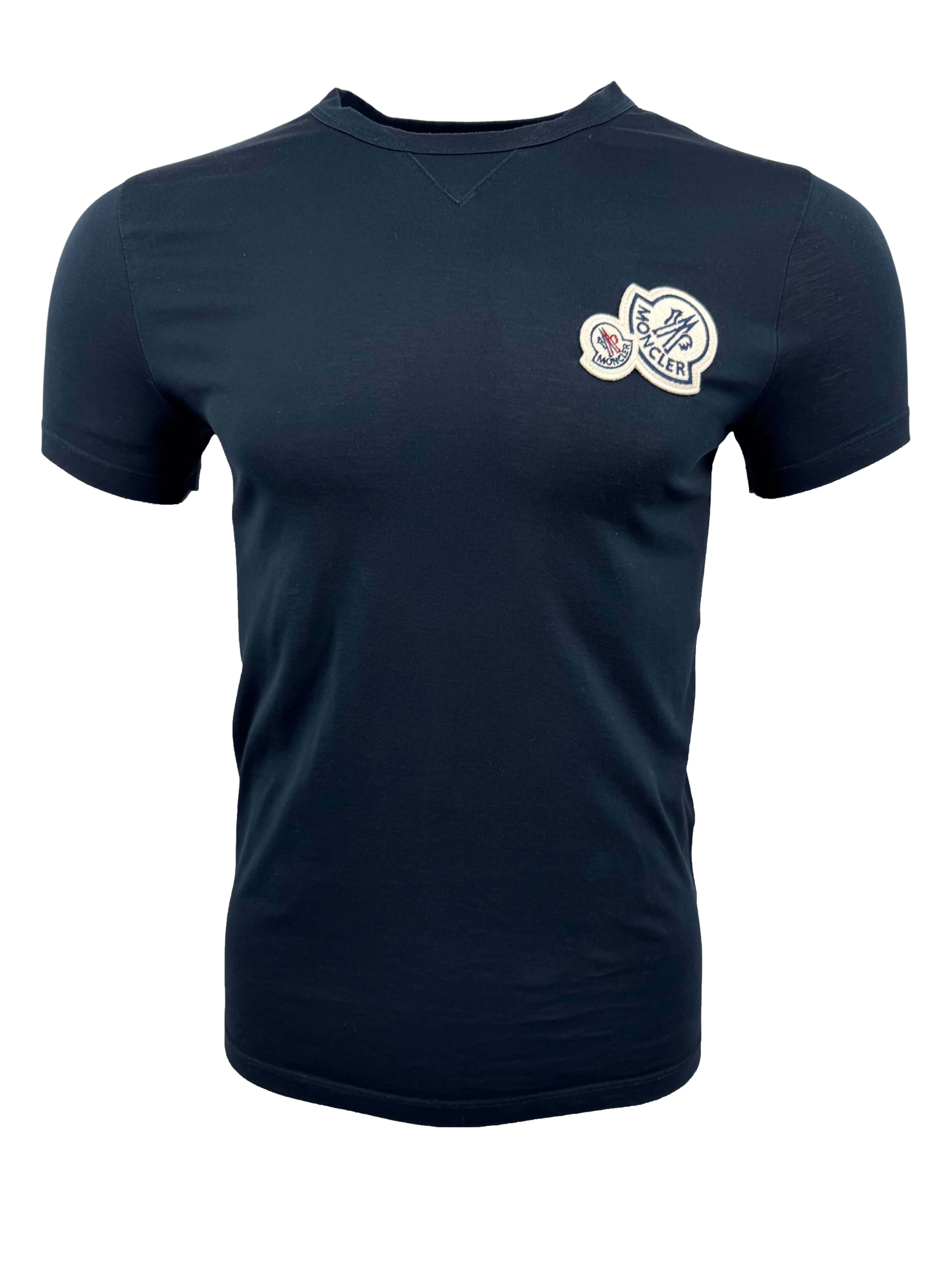 Moncler Badge T-Shirt - Navy Moncler