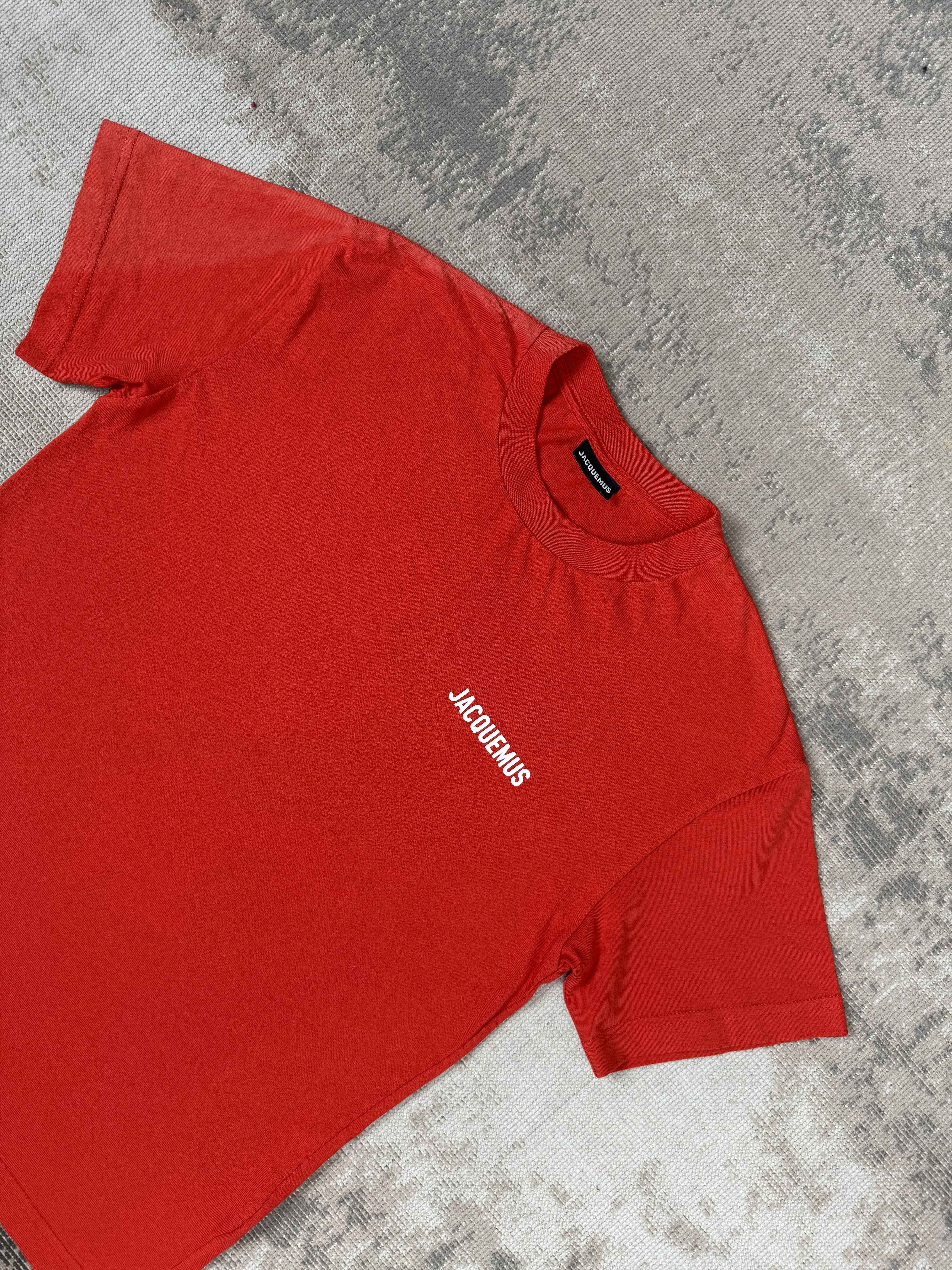 Jacquemus Logo T-Shirt - Red