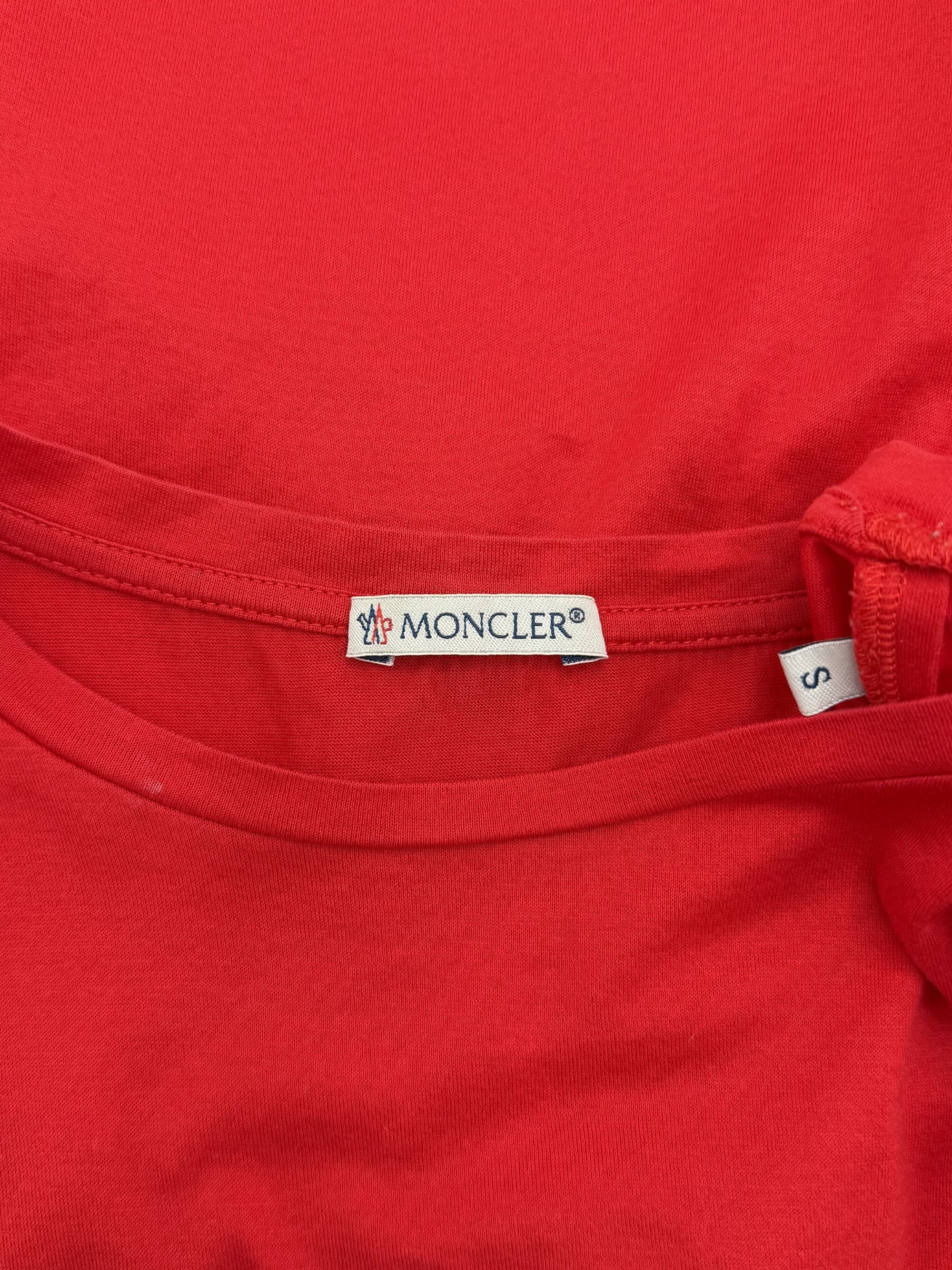 Moncler Badge T-Shirt - Red