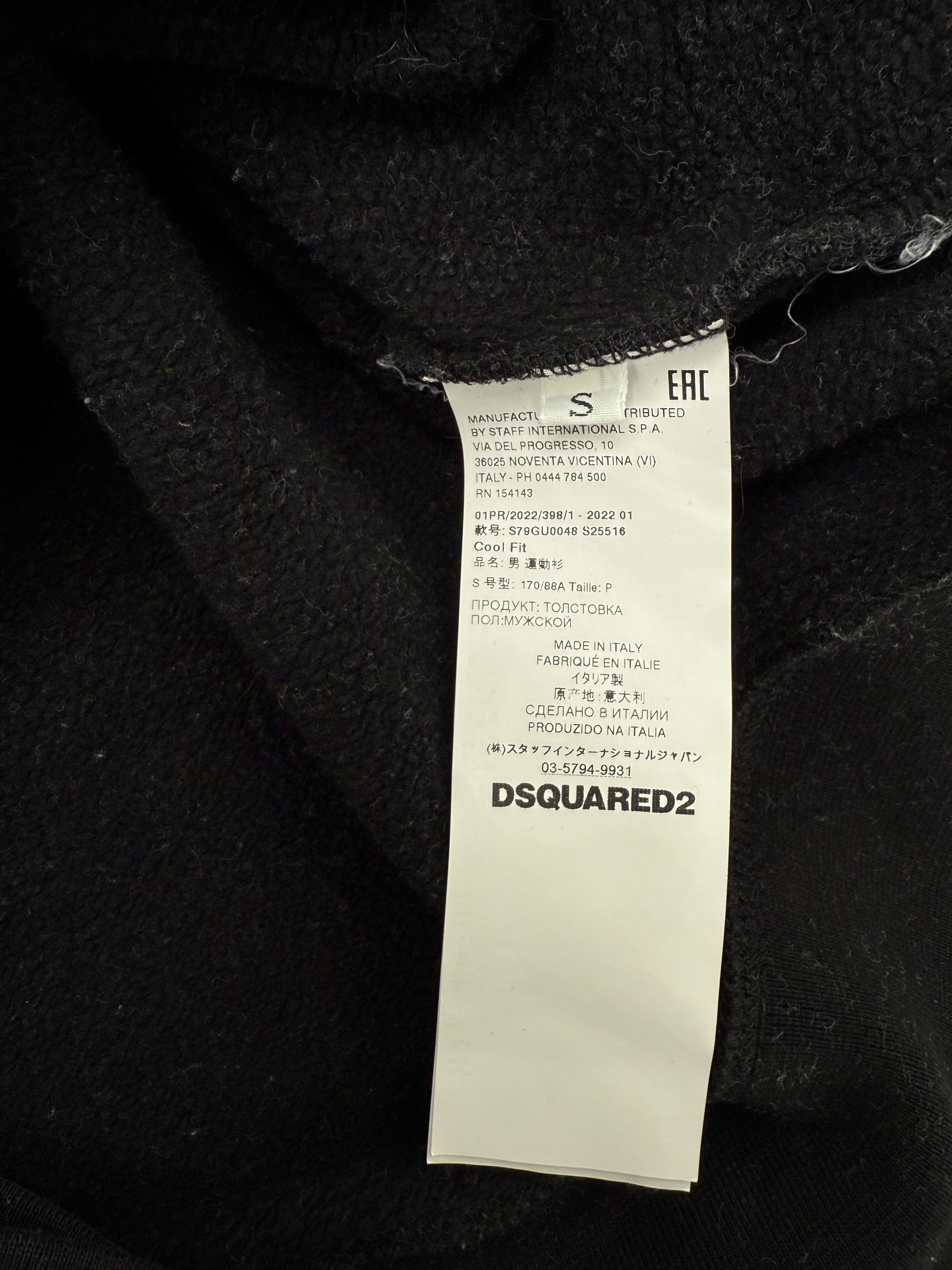 Dsquared2 Icon Print Sweatshirt - Black Dsquared2