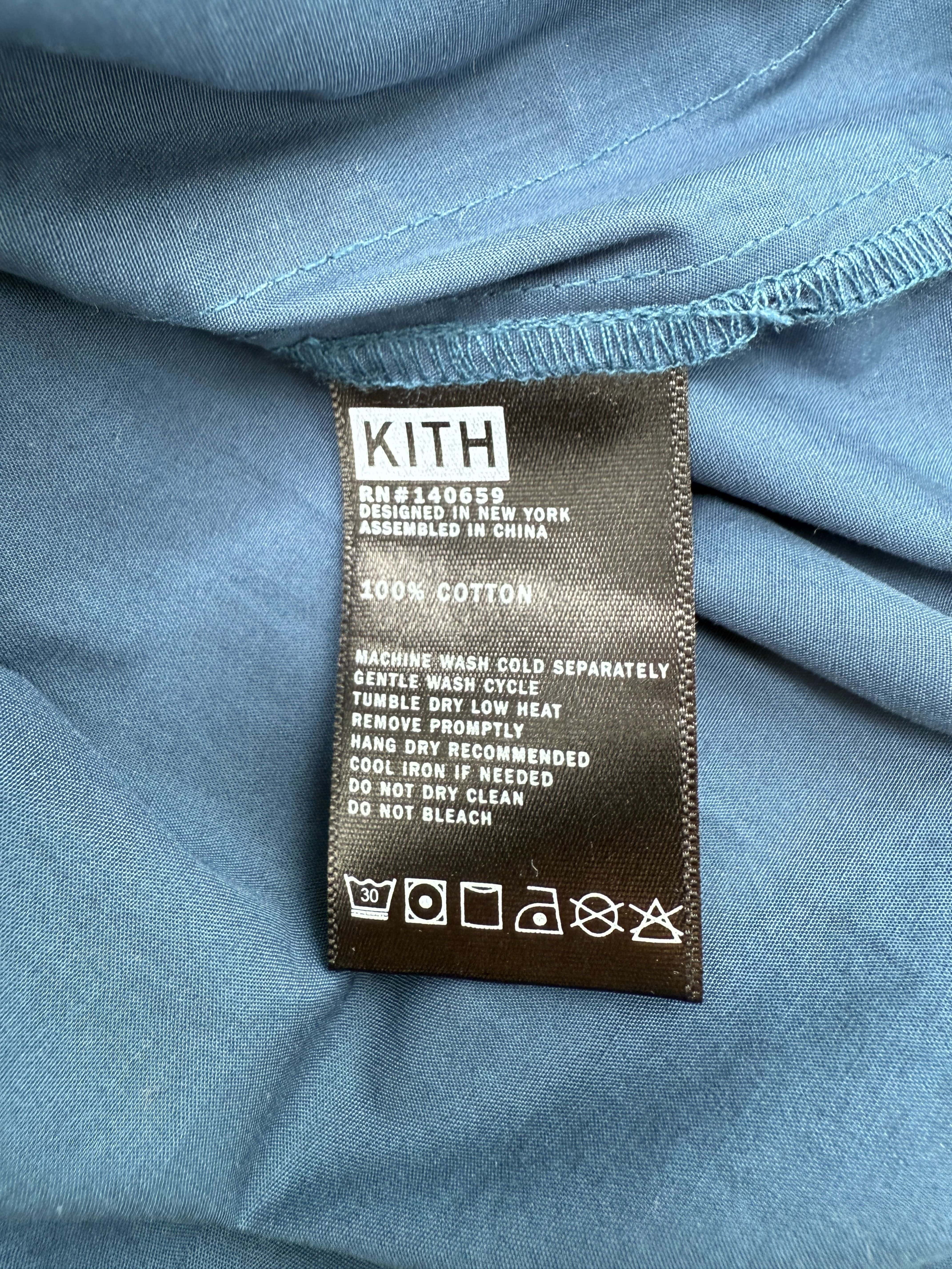 Kith X Aimé Leon Dore Mykonos Pullover Sailing Jacket - Blue KITH
