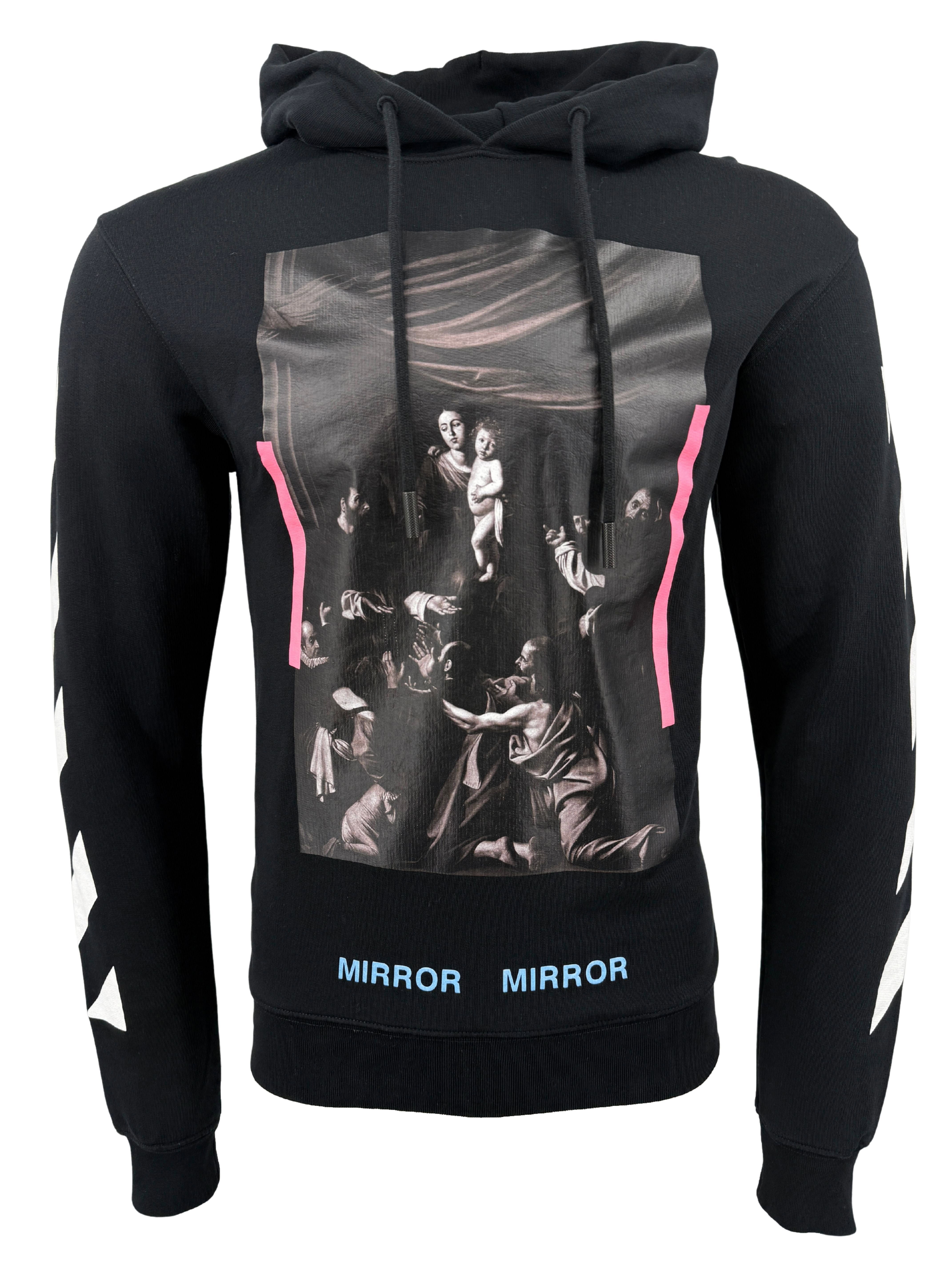 Off-White Caravaggio Mirror Mirror Hoodie - Black Off-White