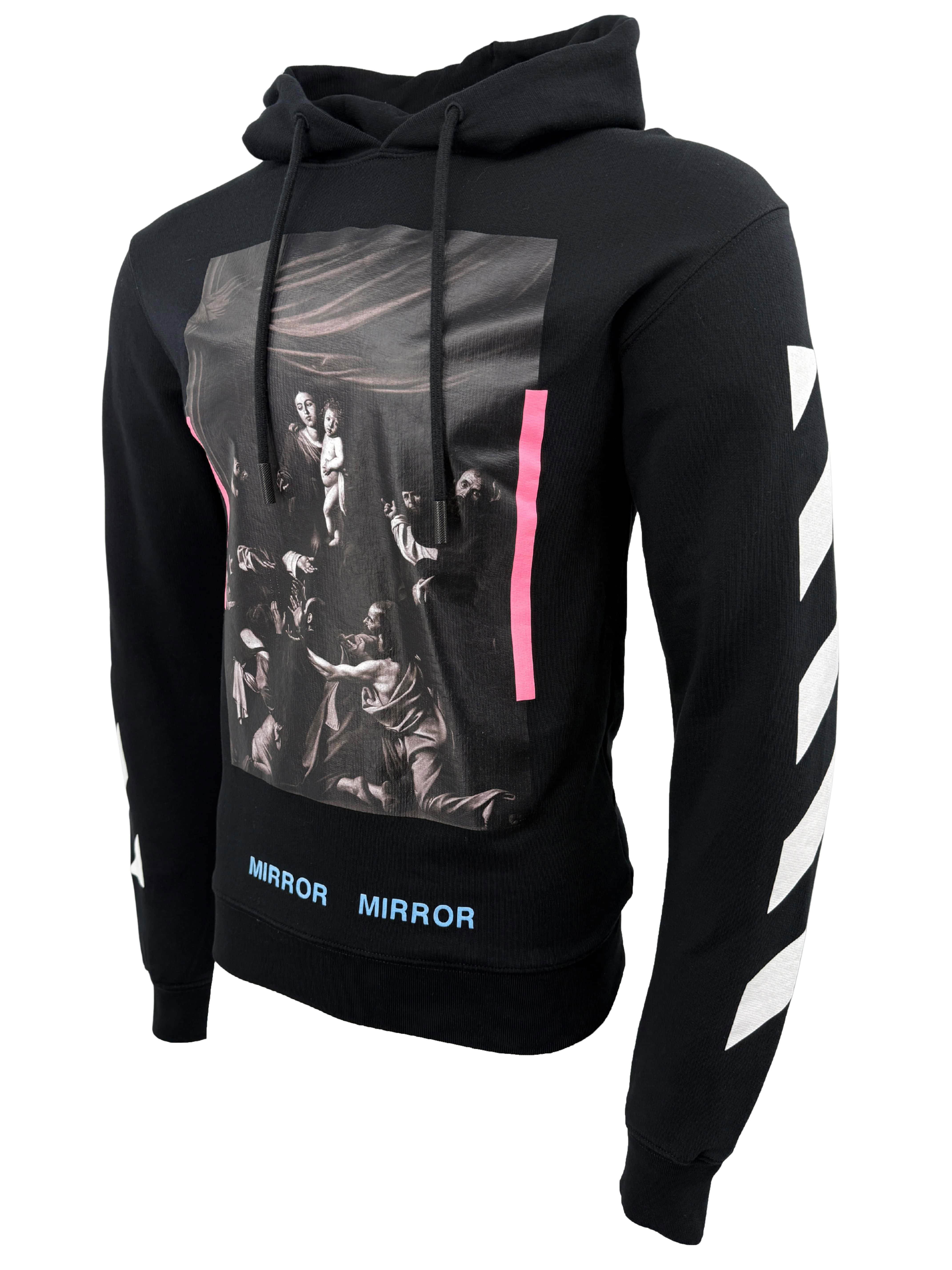 Off-White Caravaggio Mirror Mirror Hoodie - Black Off-White