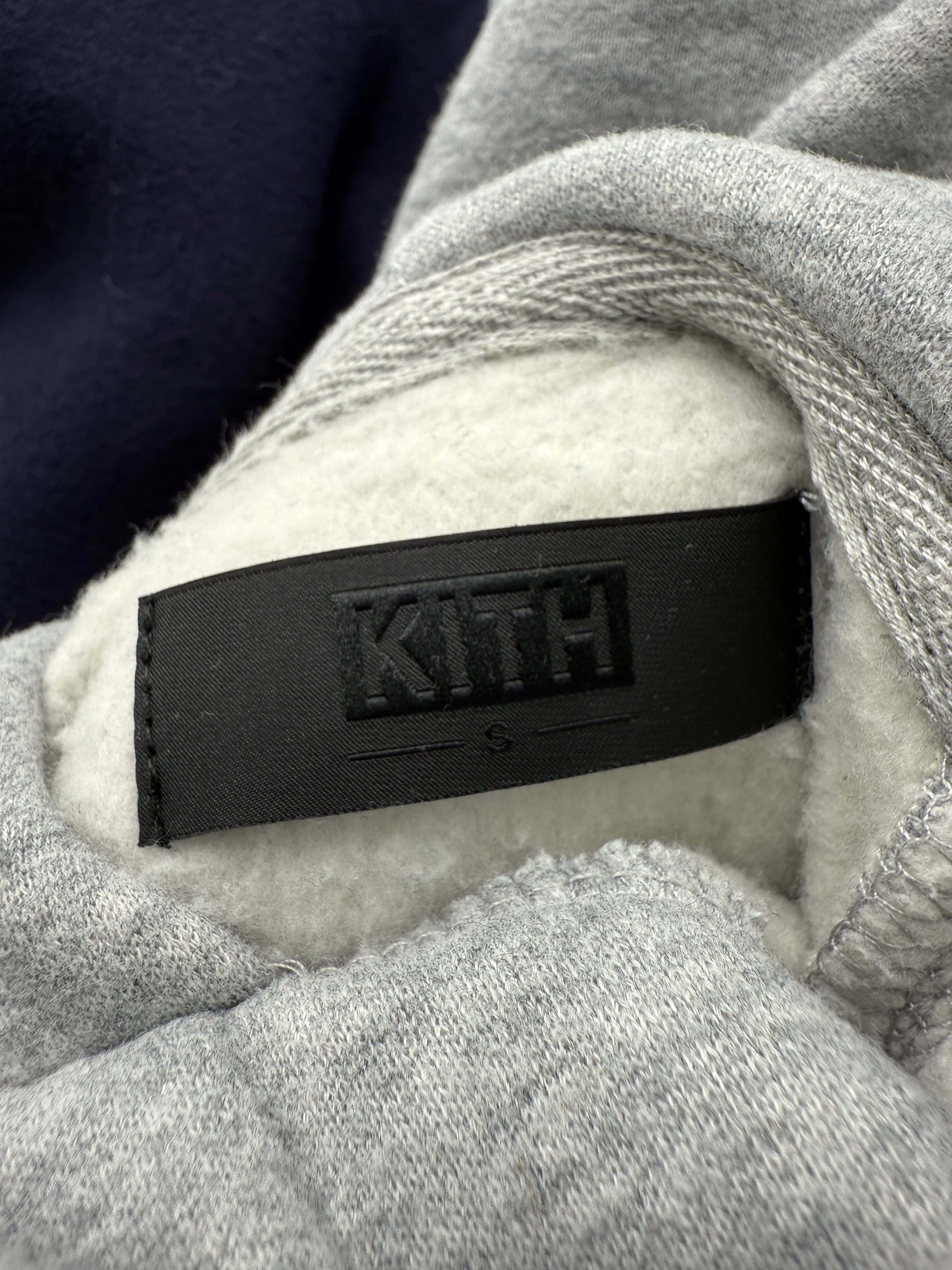 KITH Williams Striped Hoodie - Grey KITH