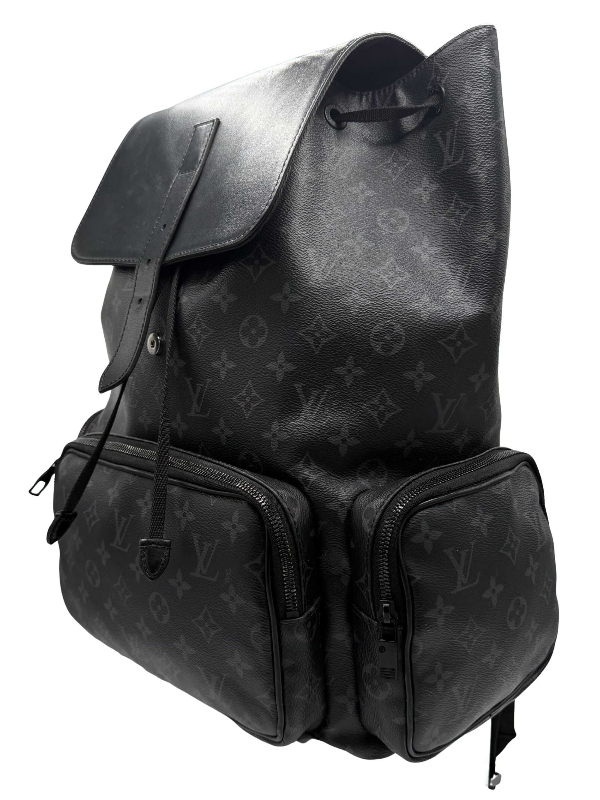 Louis Vuitton Monogram Trio Backpack - Black