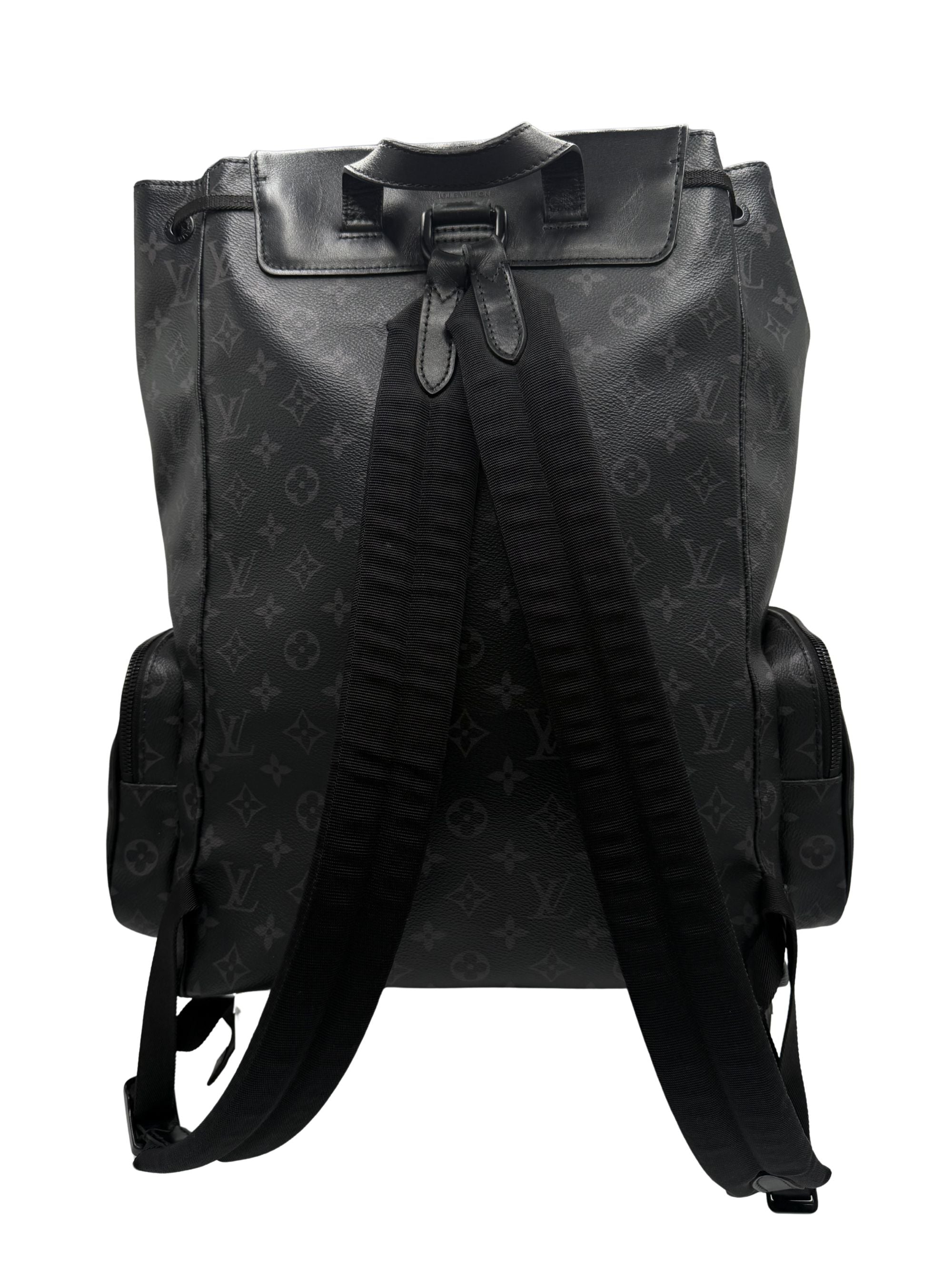 Louis Vuitton Monogram Trio Backpack - Black